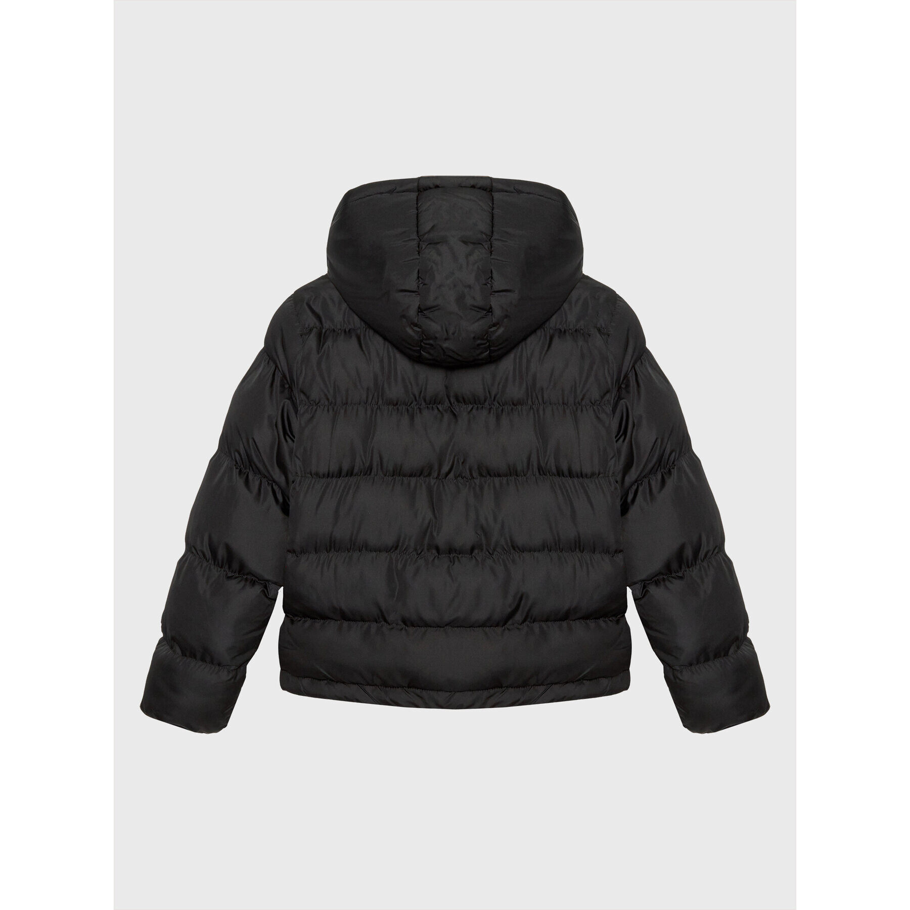 Blue Seven Пухено яке 597041 Черен Regular Fit - Pepit.bg