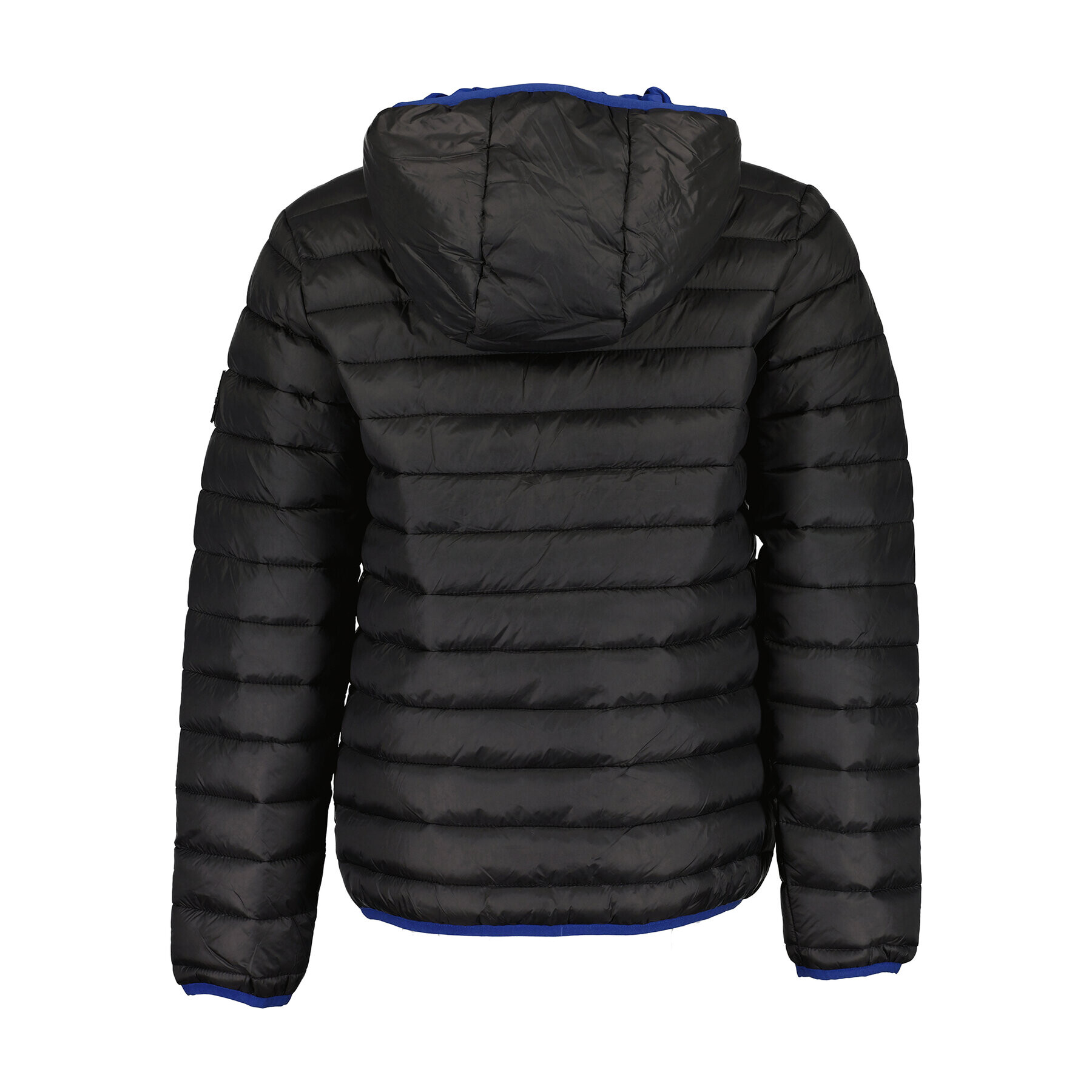 Blue Seven Пухено яке 697031 Черен Regular Fit - Pepit.bg