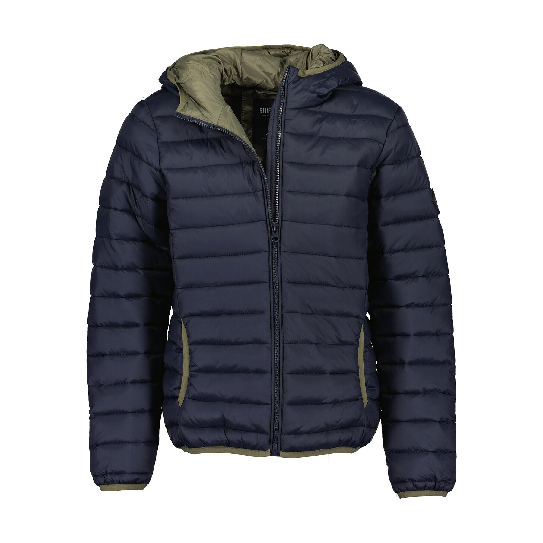Blue Seven Пухено яке 697031 Тъмносин Regular Fit - Pepit.bg