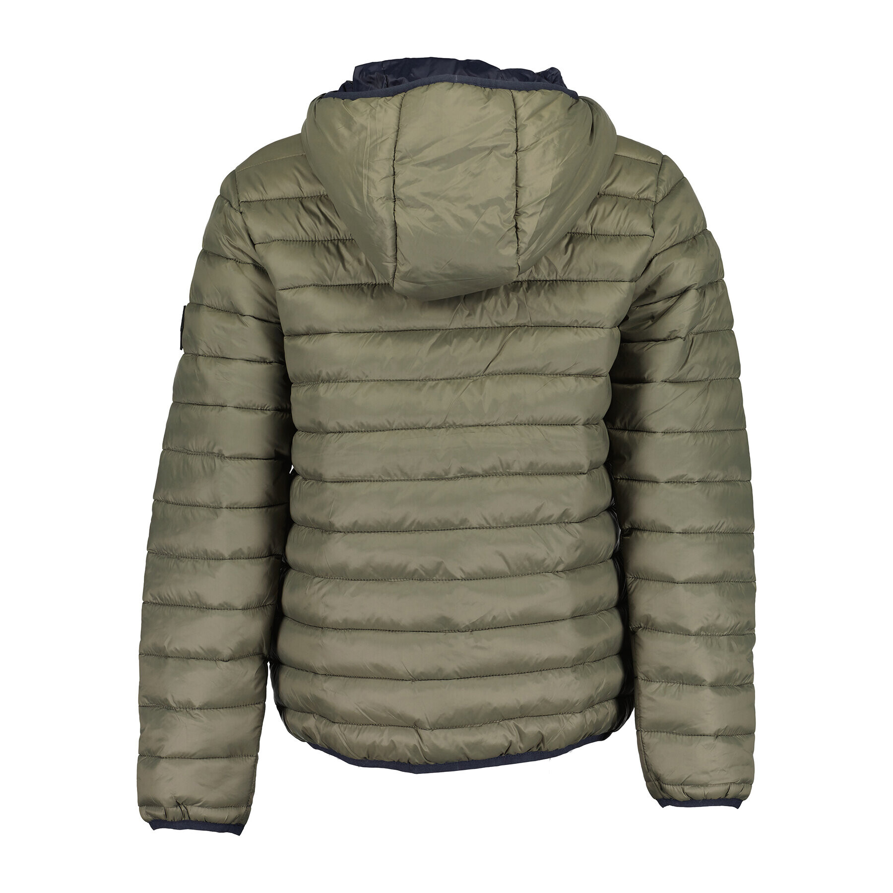 Blue Seven Пухено яке 697031 Зелен Regular Fit - Pepit.bg