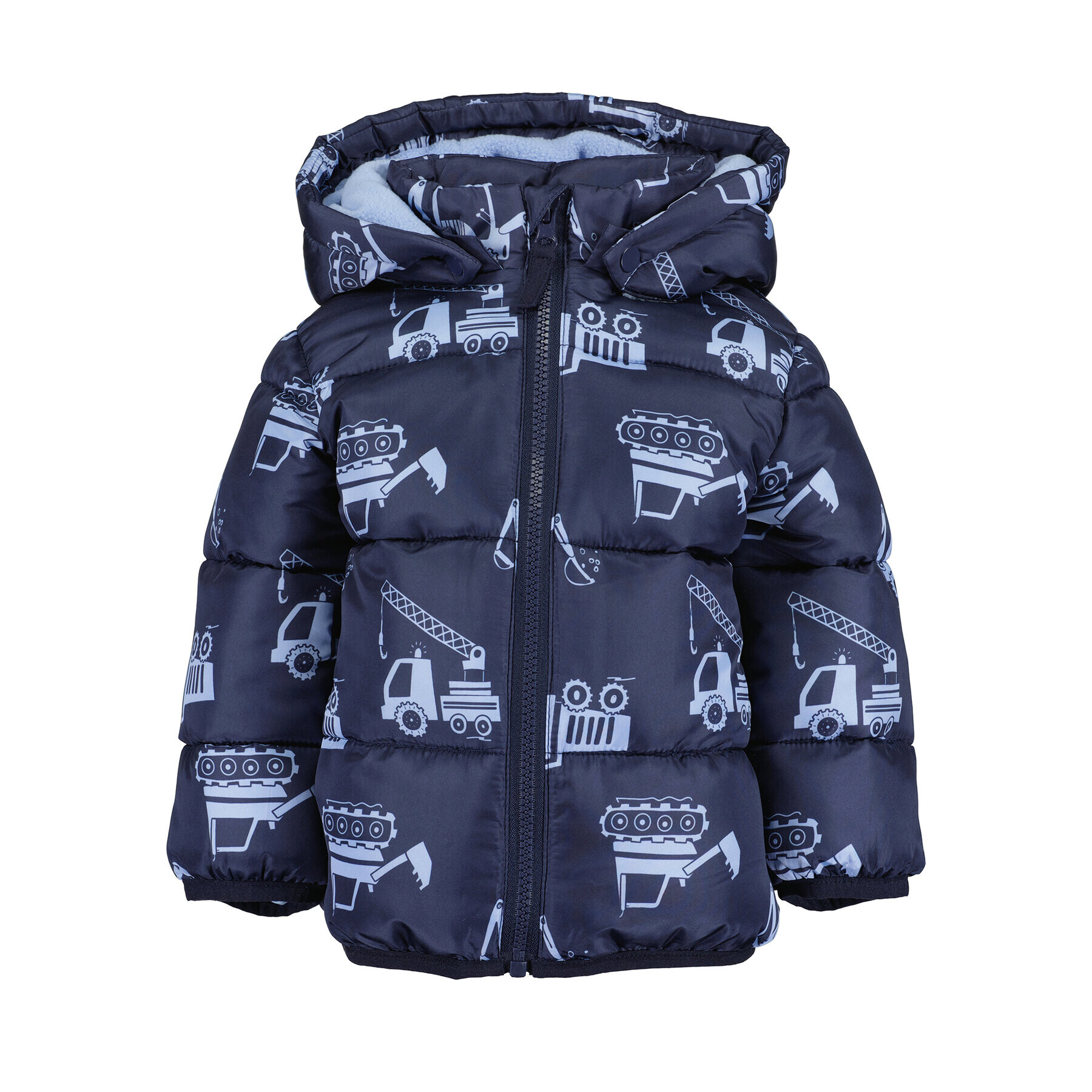 Blue Seven Пухено яке 997524 X Тъмносин Regular Fit - Pepit.bg