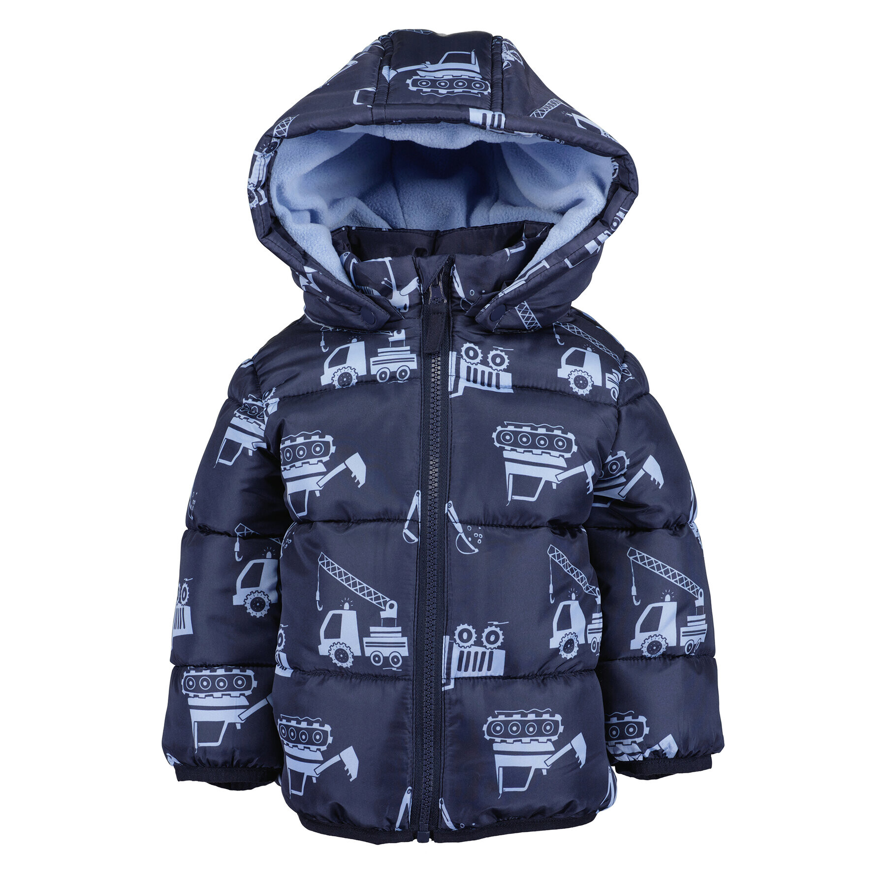 Blue Seven Пухено яке 997524 X Тъмносин Regular Fit - Pepit.bg