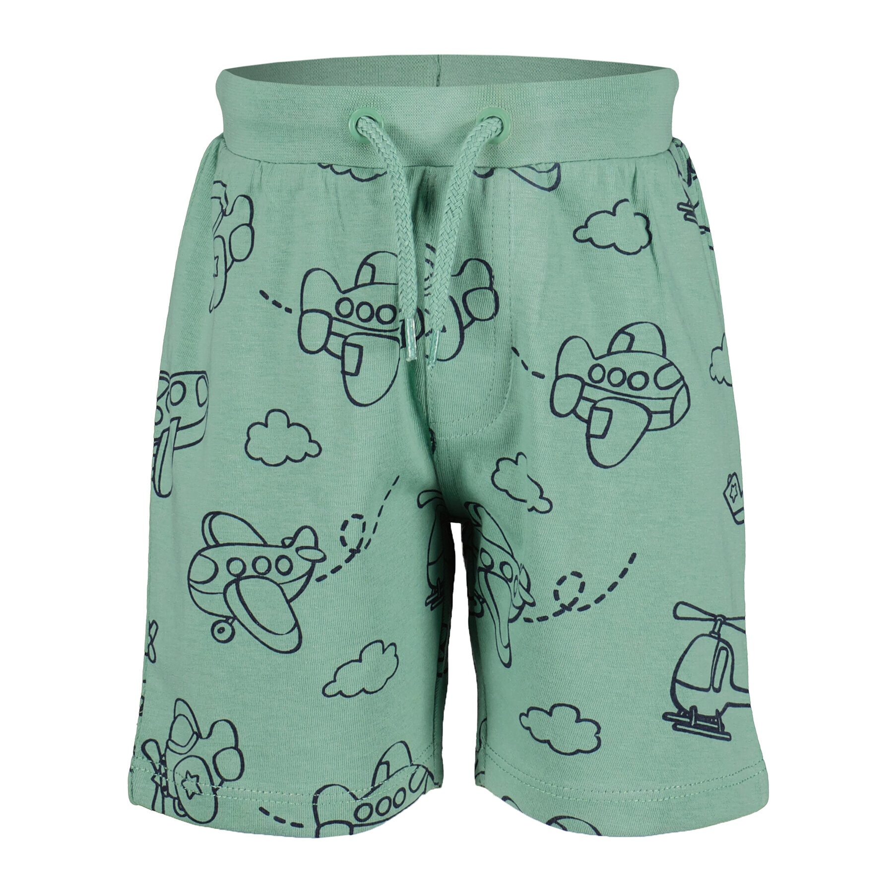 Blue Seven Шорти от плат 938072 X Зелен Regular Fit - Pepit.bg