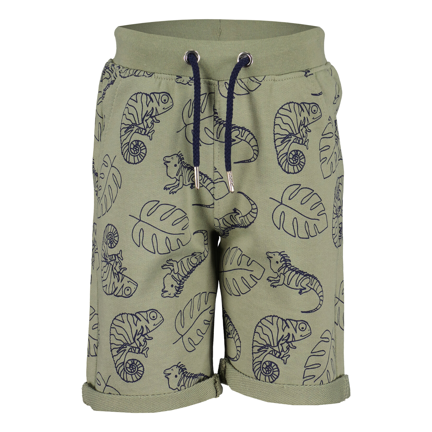 Blue Seven Спортни шорти 824611 Зелен Regular Fit - Pepit.bg
