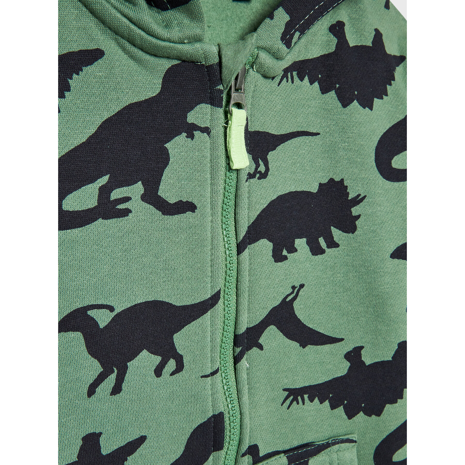 Blue Seven Суитшърт 864675 Зелен Regular Fit - Pepit.bg