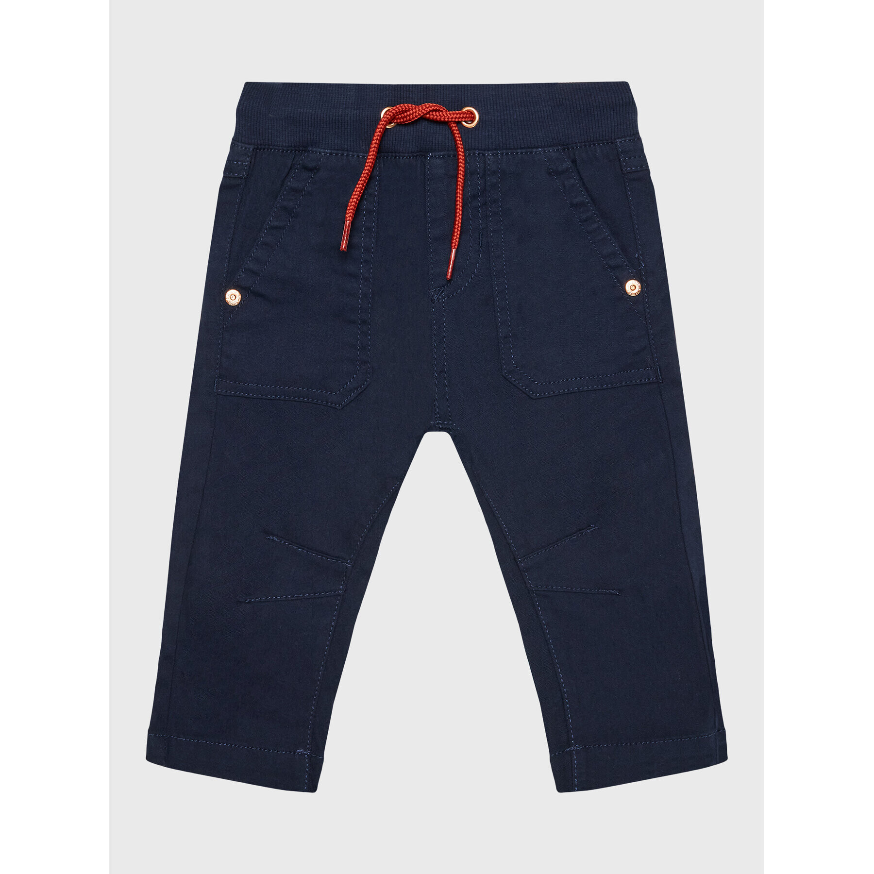 Blue Seven Текстилни панталони 995020 Тъмносин Regular Fit - Pepit.bg