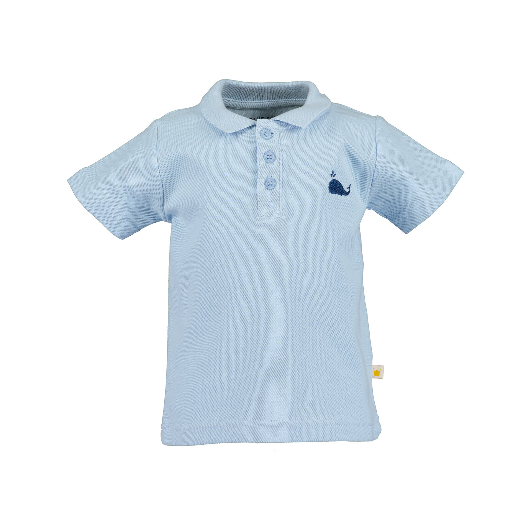 Blue Seven Тениска с яка и копчета 935024 X Син Regular Fit - Pepit.bg