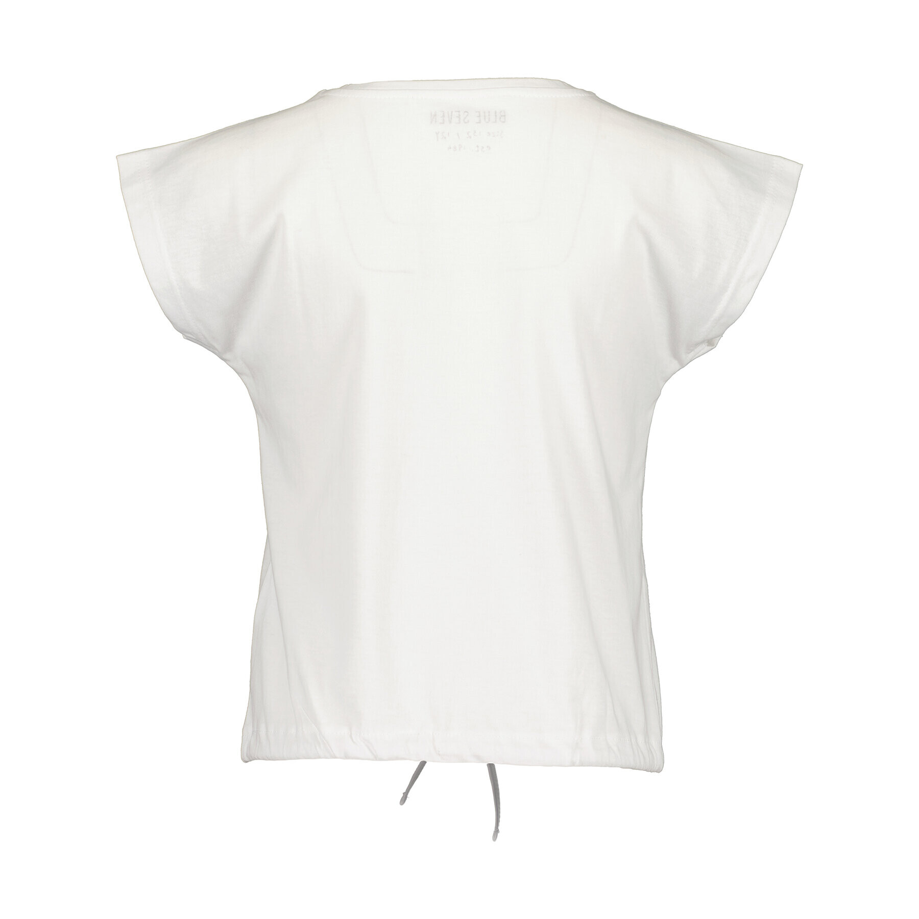 Blue Seven Тишърт 502737 X Бял Regular Fit - Pepit.bg
