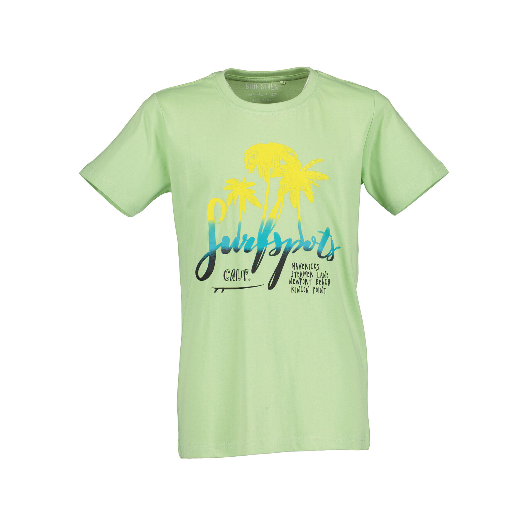 Blue Seven Тишърт 602775 X Зелен Regular Fit - Pepit.bg