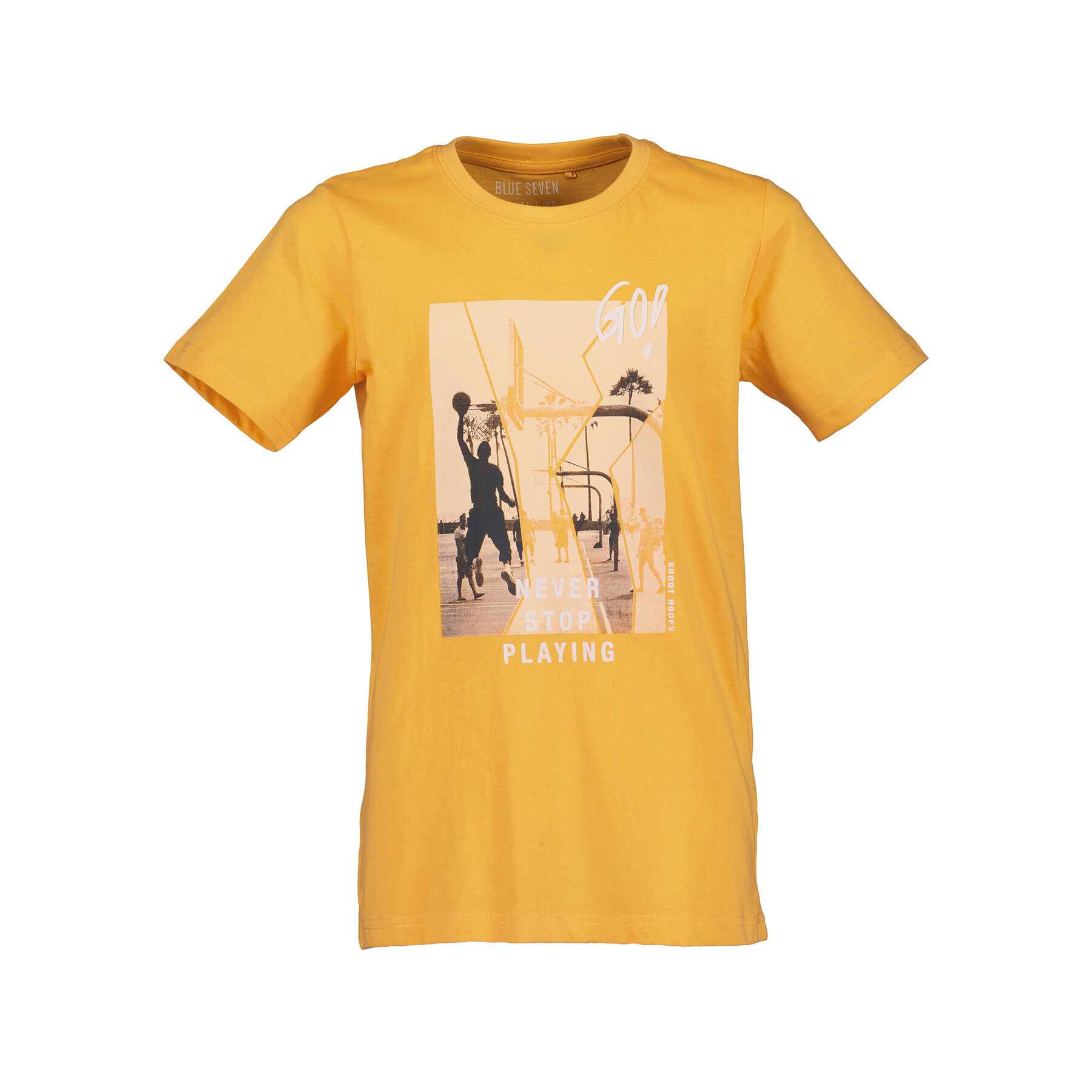Blue Seven Тишърт 602777 X Оранжев Regular Fit - Pepit.bg