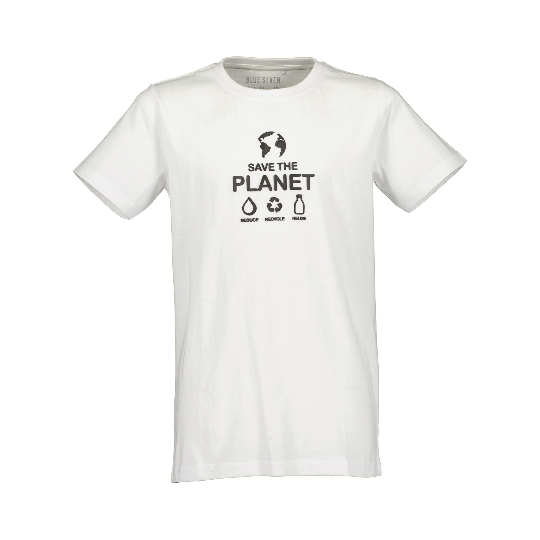 Blue Seven Тишърт 602790 X Бял Regular Fit - Pepit.bg