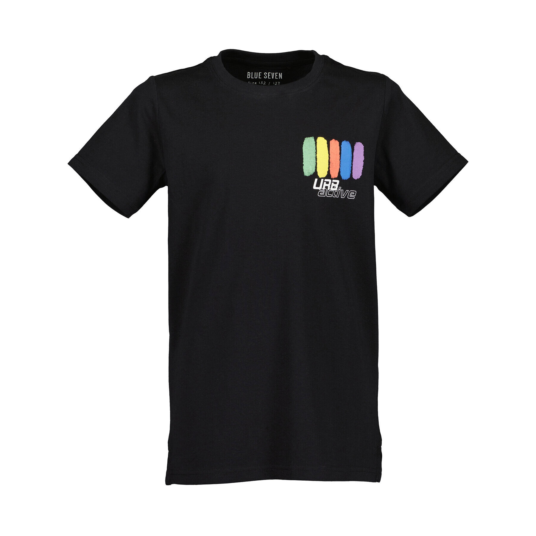 Blue Seven Тишърт 602808 X Черен Regular Fit - Pepit.bg