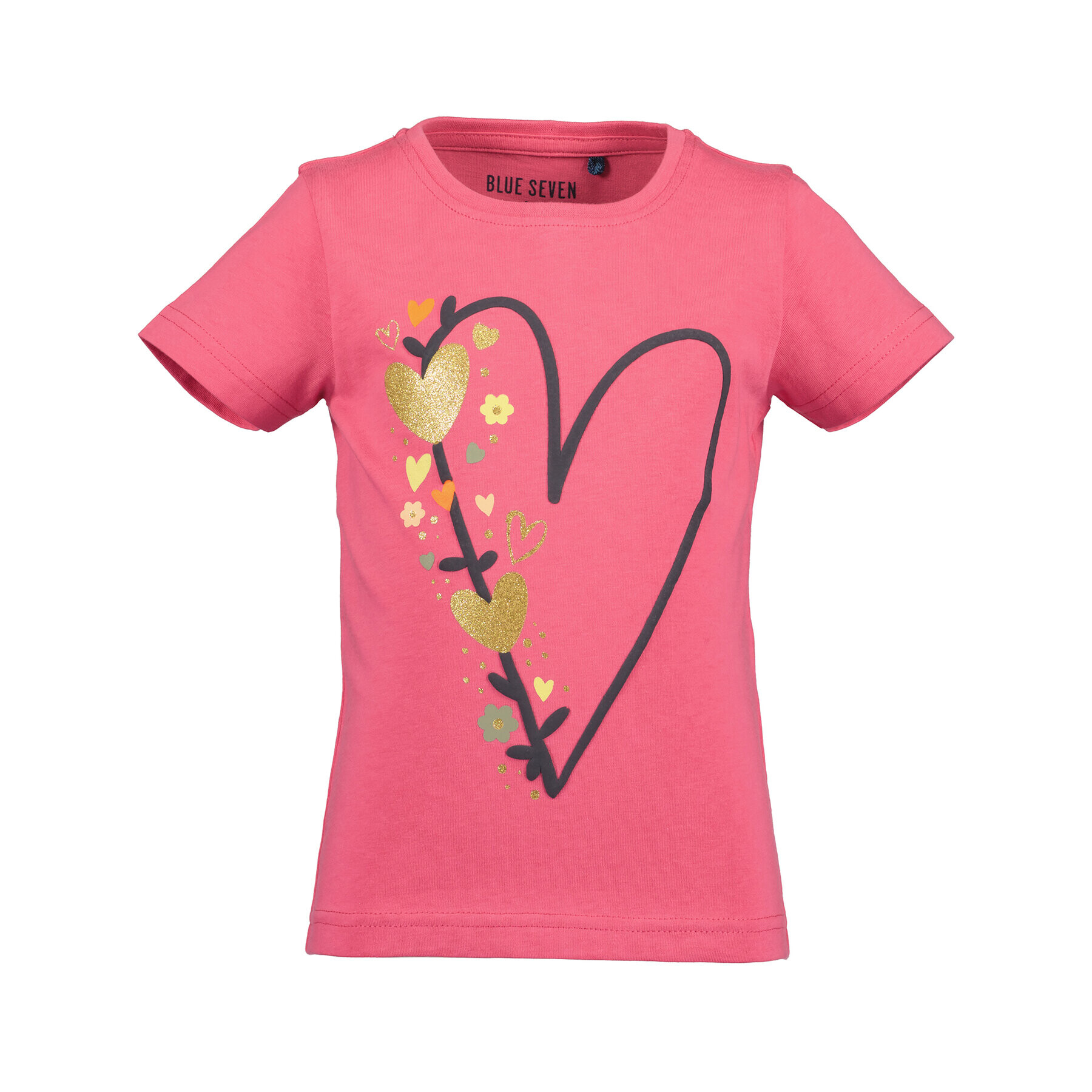 Blue Seven Тишърт 702269 X Розов Regular Fit - Pepit.bg