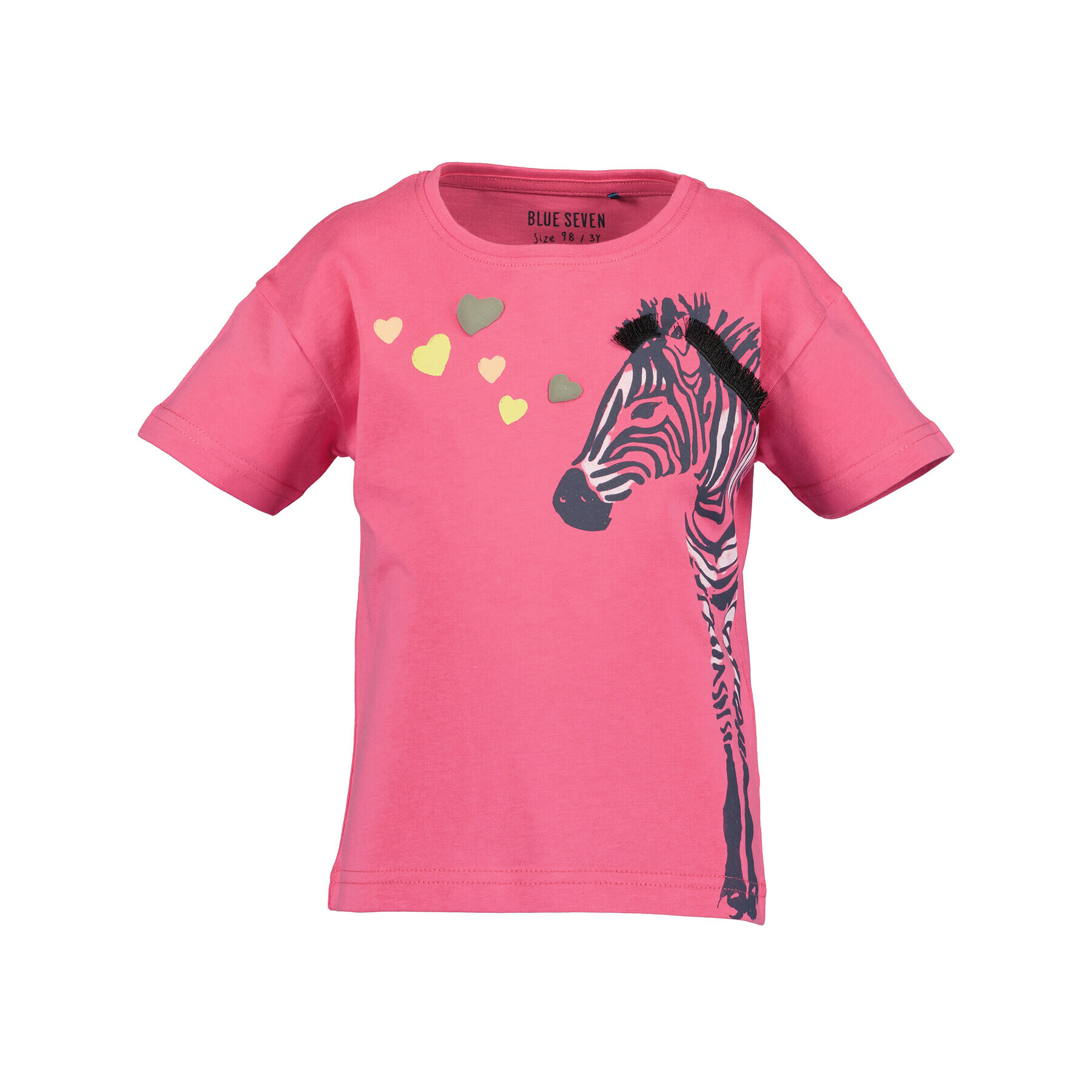 Blue Seven Тишърт 702270 X Розов Regular Fit - Pepit.bg