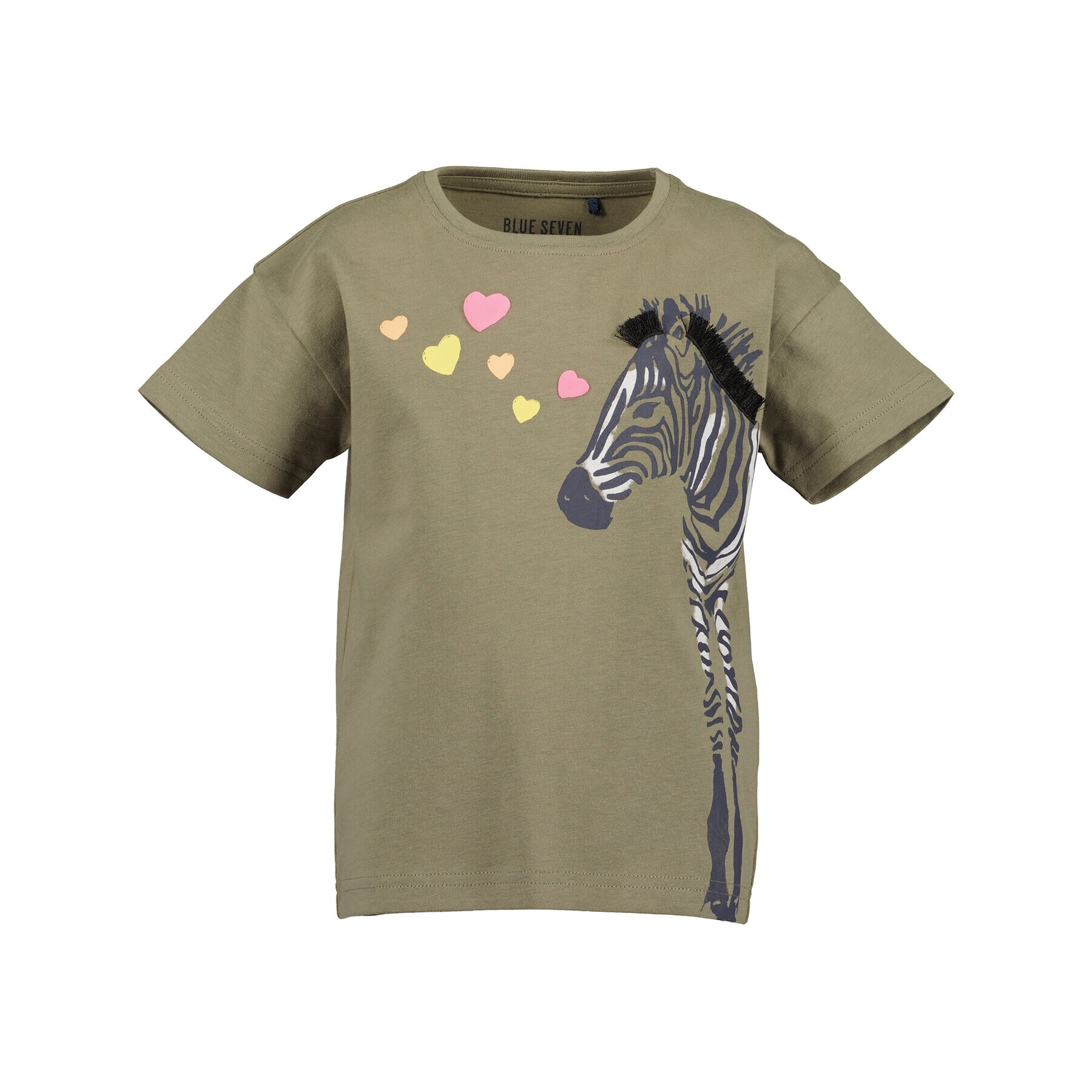 Blue Seven Тишърт 702270 X Зелен Regular Fit - Pepit.bg