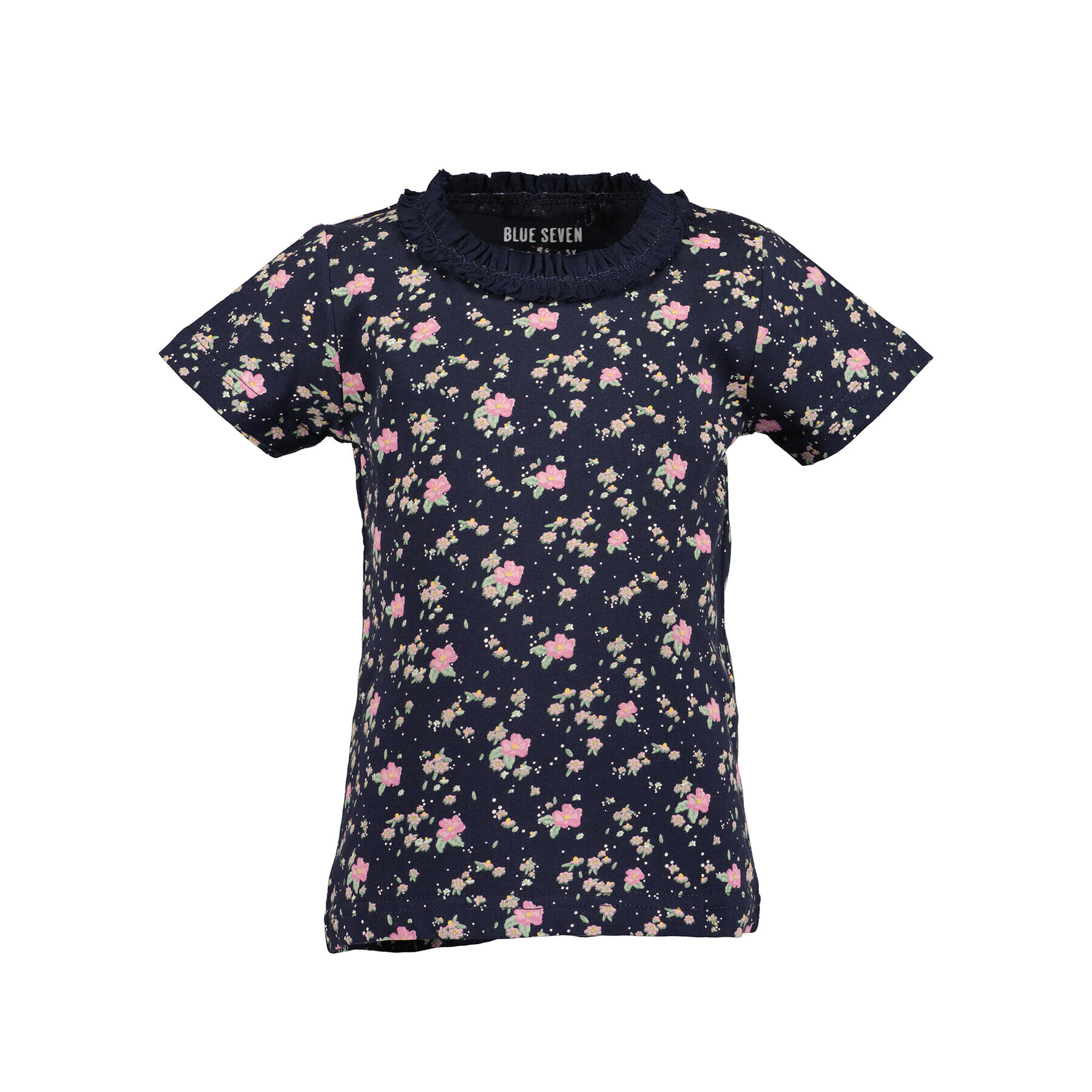 Blue Seven Тишърт 702280 X Тъмносин Regular Fit - Pepit.bg