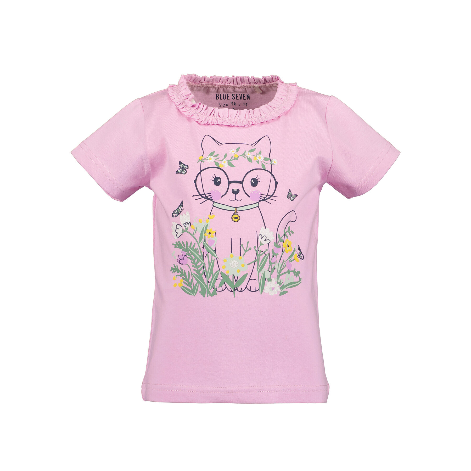 Blue Seven Тишърт 702280 X Виолетов Regular Fit - Pepit.bg