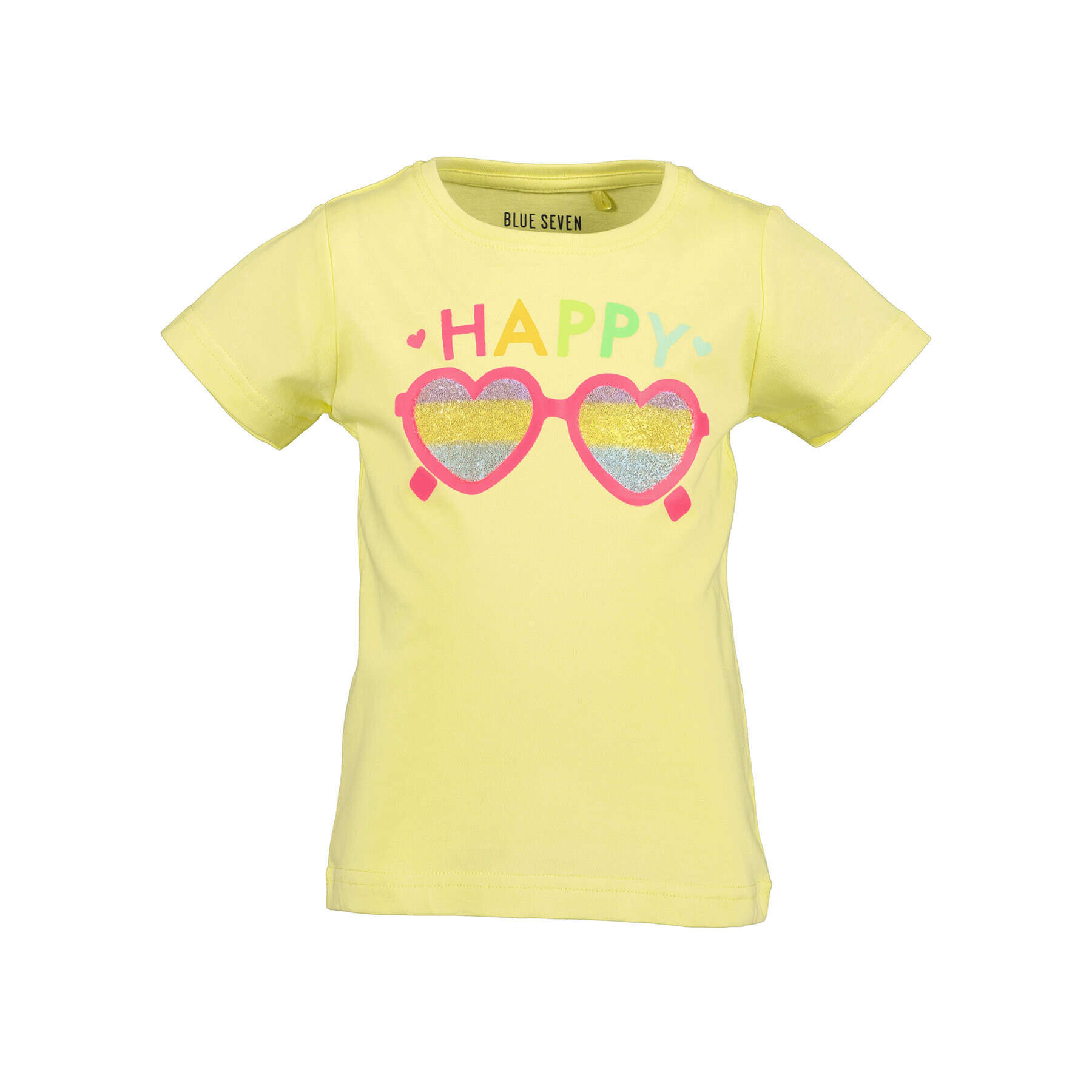 Blue Seven Тишърт 702282 X Жълт Regular Fit - Pepit.bg