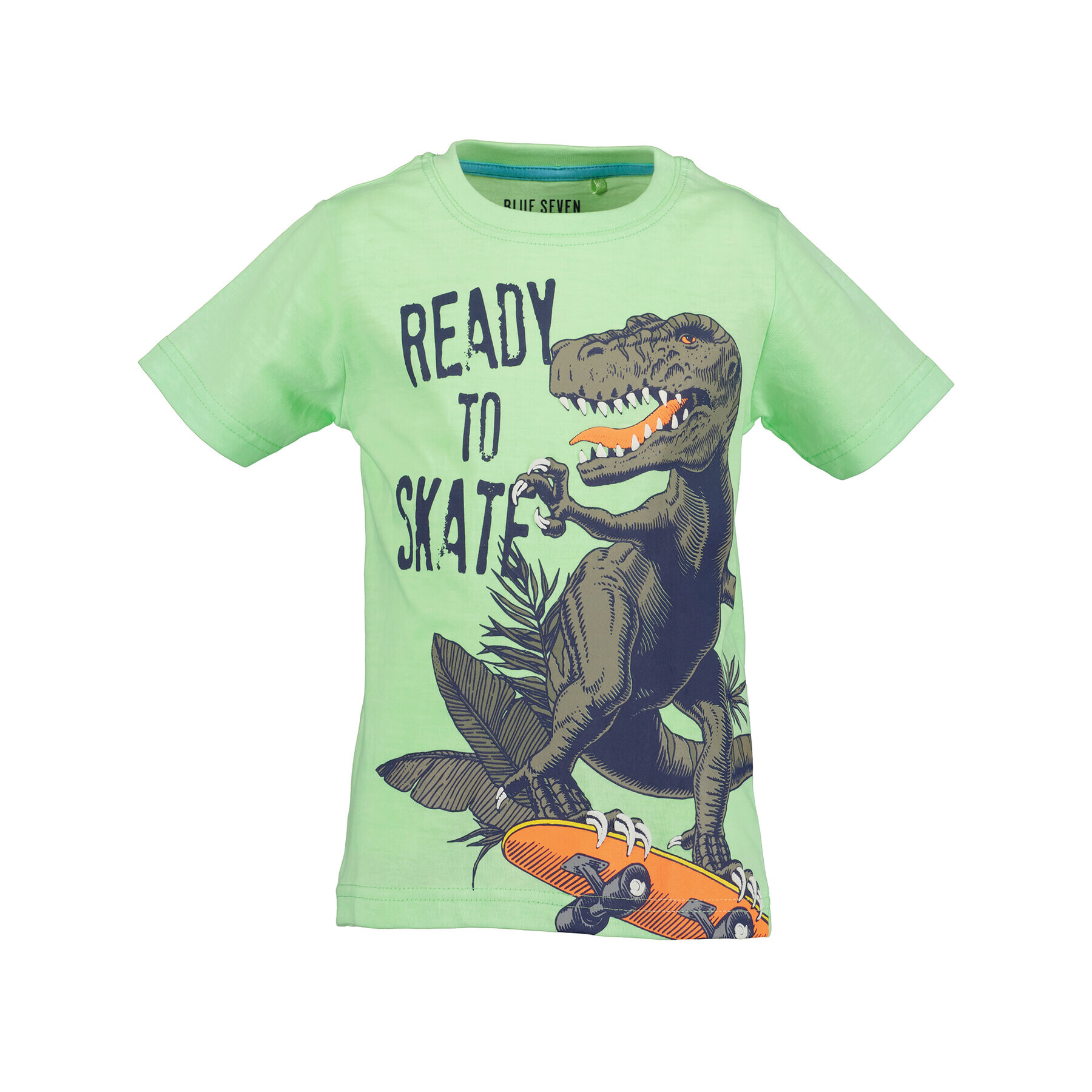 Blue Seven Тишърт 802255 X Зелен Regular Fit - Pepit.bg