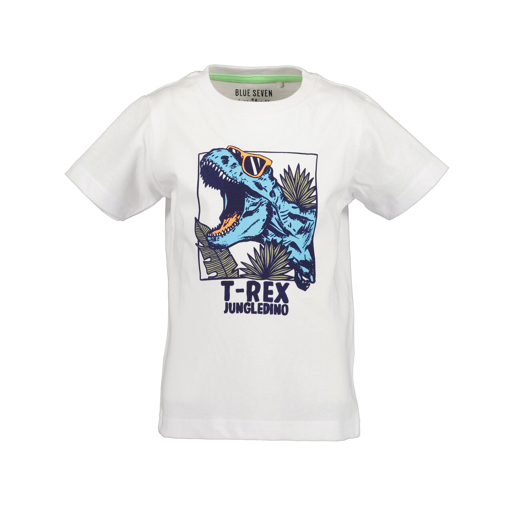 Blue Seven Тишърт 802256 X Бял Regular Fit - Pepit.bg