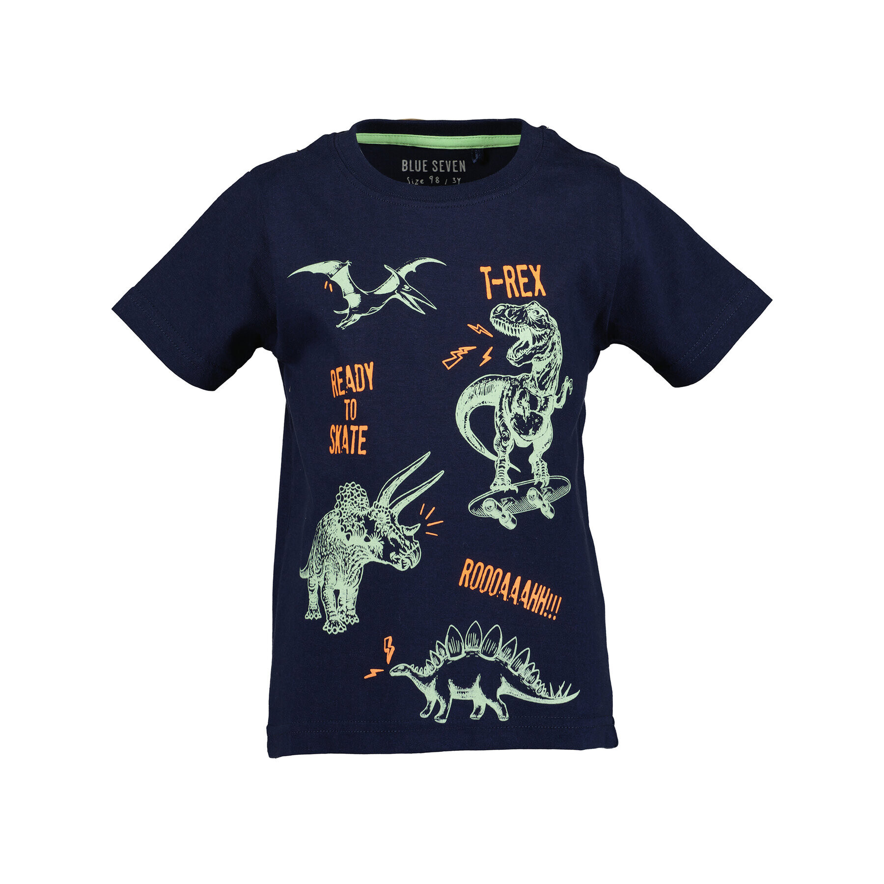 Blue Seven Тишърт 802258 X Тъмносин Regular Fit - Pepit.bg