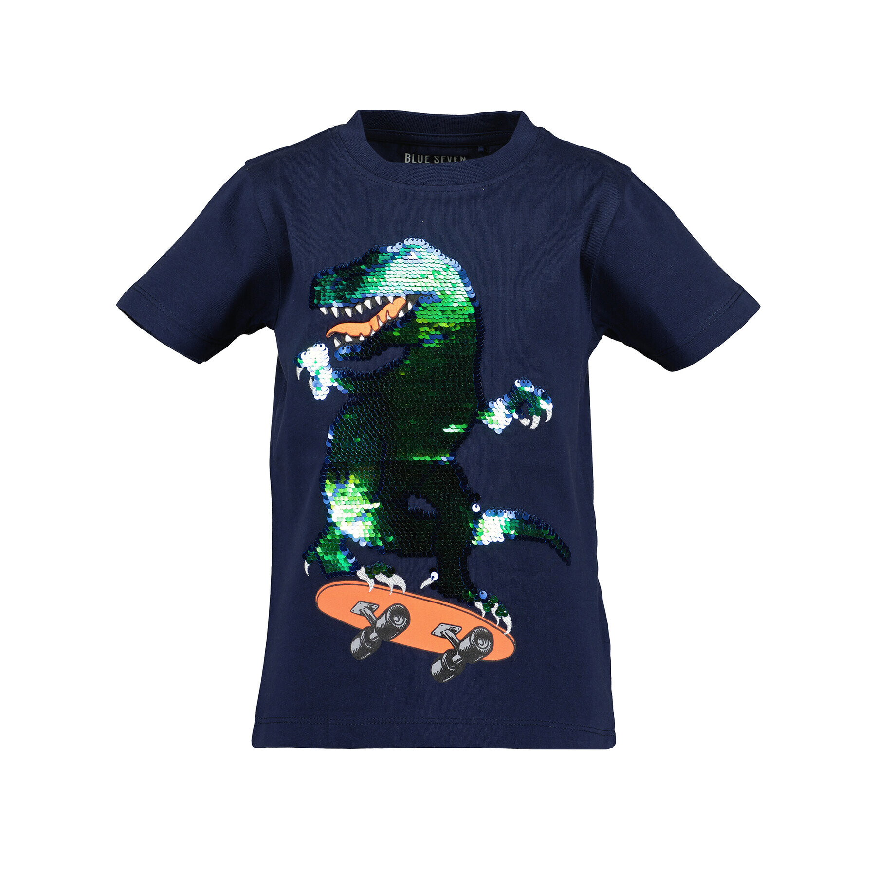 Blue Seven Тишърт 802259 X Тъмносин Regular Fit - Pepit.bg