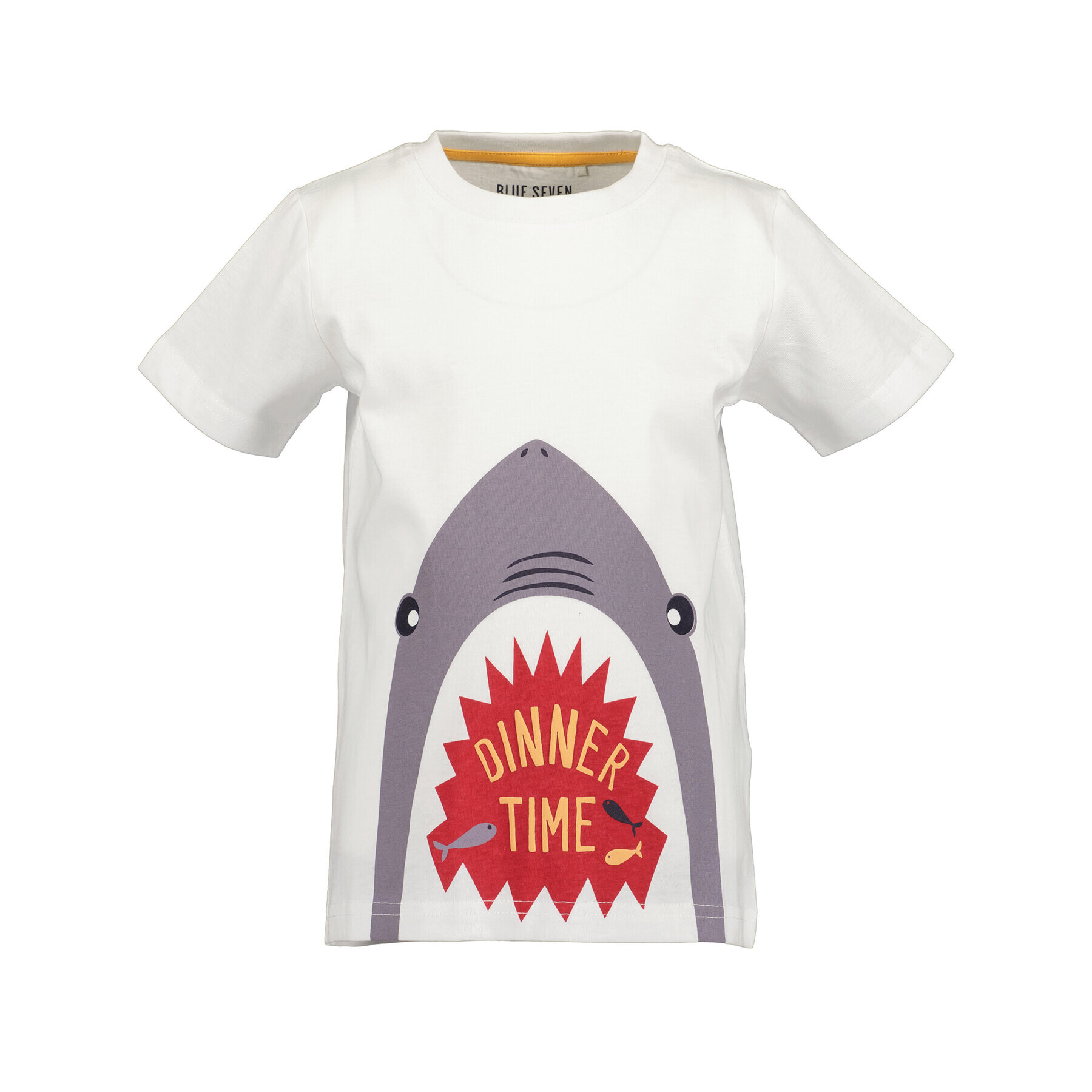 Blue Seven Тишърт 802263 X Бял Regular Fit - Pepit.bg