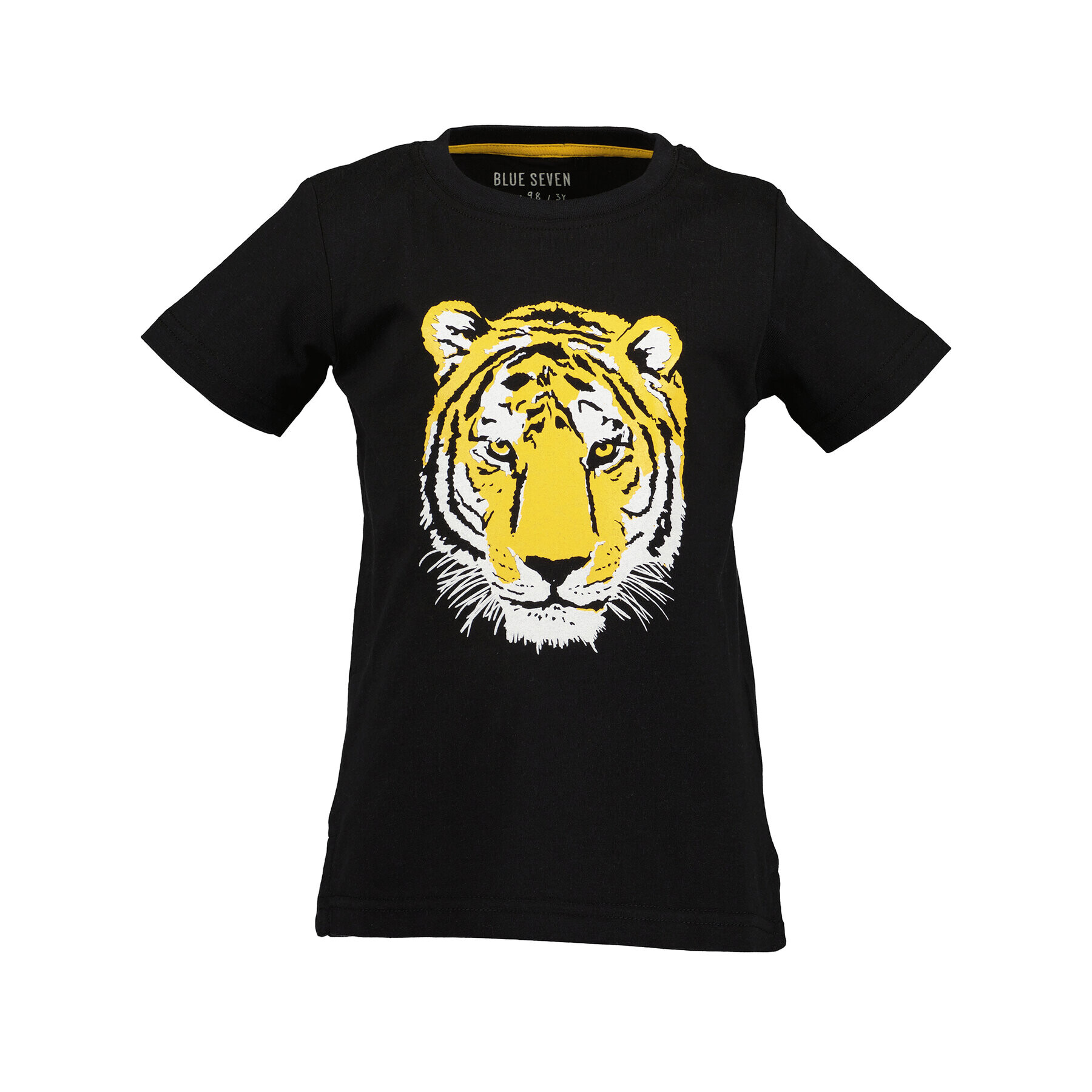 Blue Seven Тишърт 802267 X Черен Regular Fit - Pepit.bg