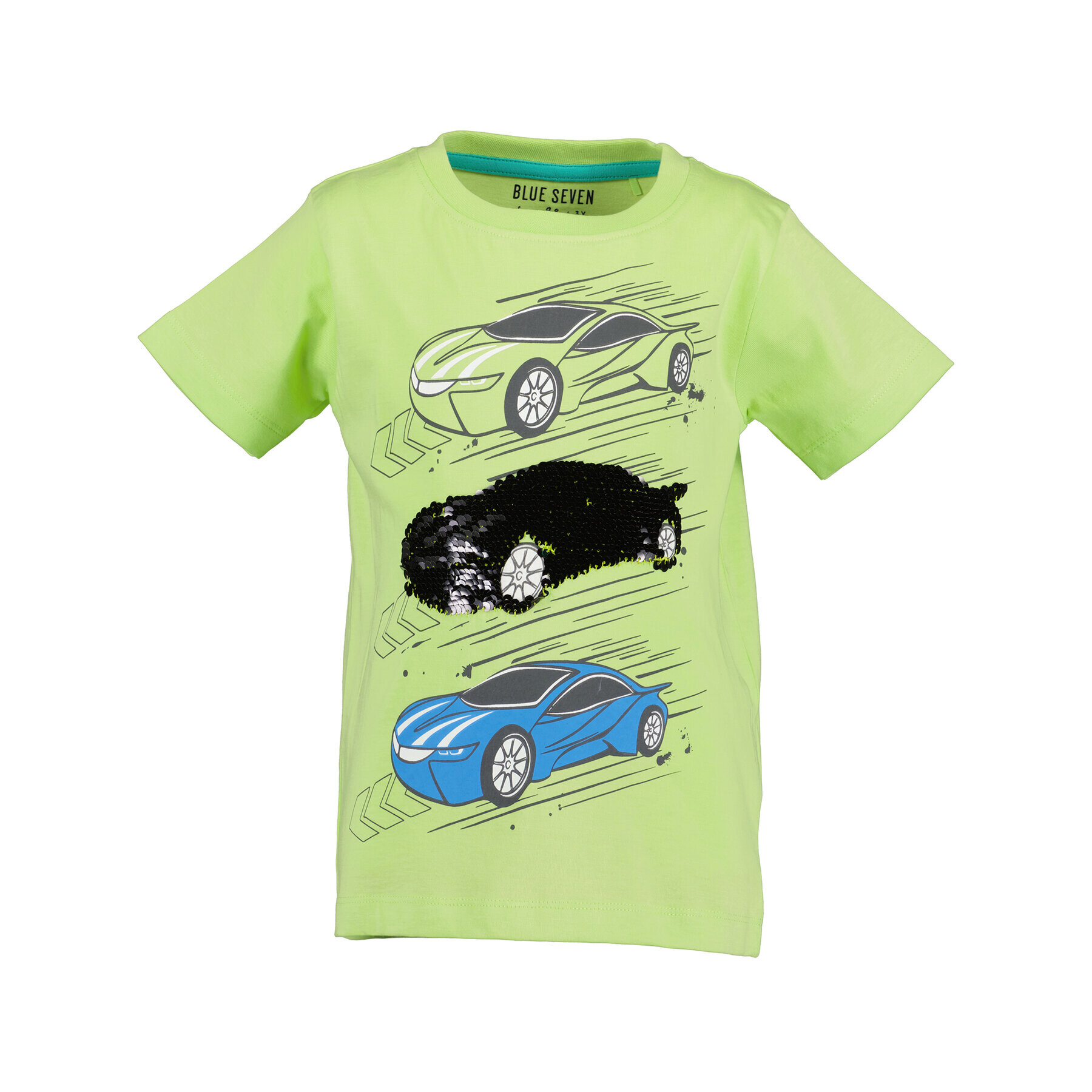 Blue Seven Тишърт 802275 X Зелен Regular Fit - Pepit.bg