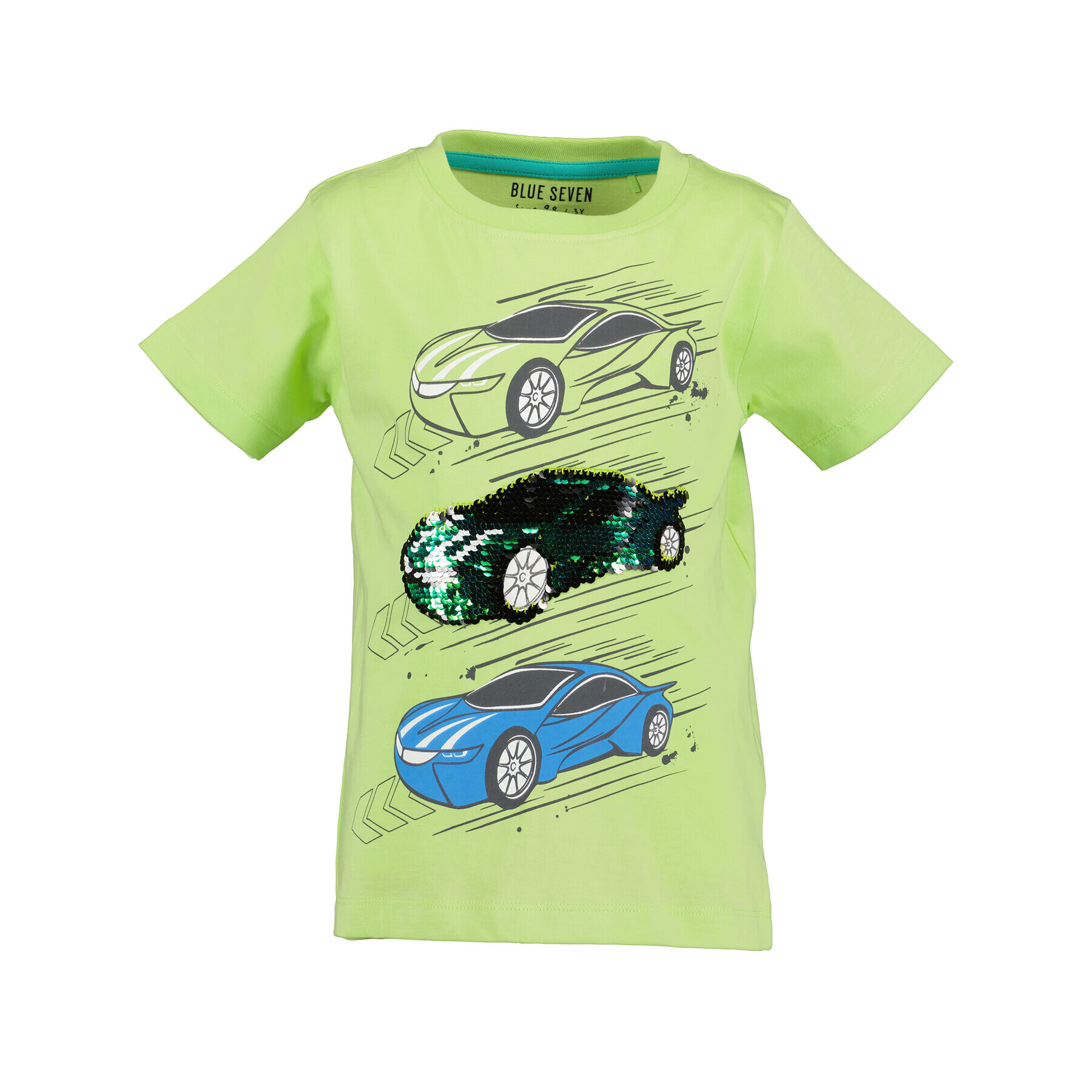 Blue Seven Тишърт 802275 X Зелен Regular Fit - Pepit.bg