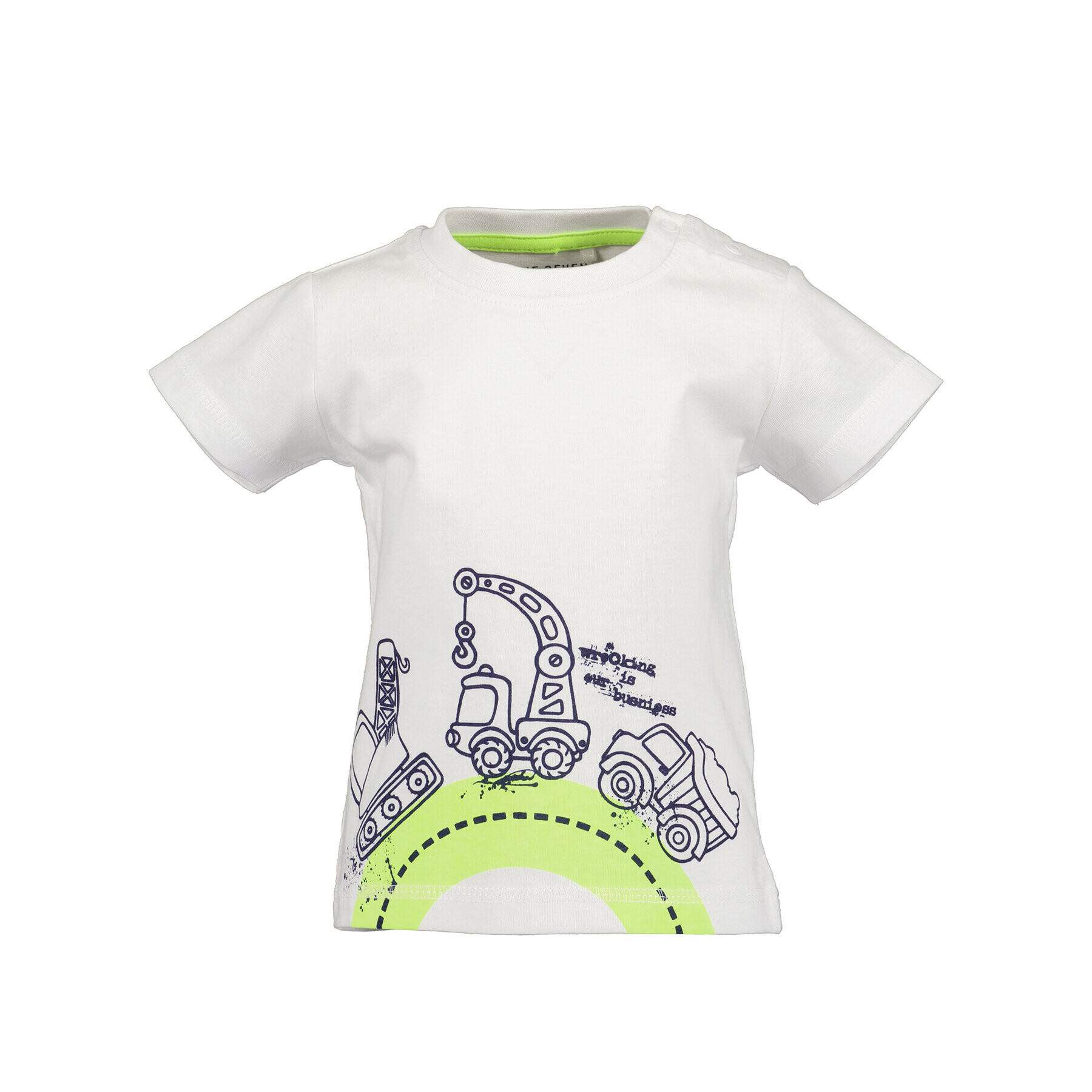 Blue Seven Тишърт 928130 X Бял Regular Fit - Pepit.bg