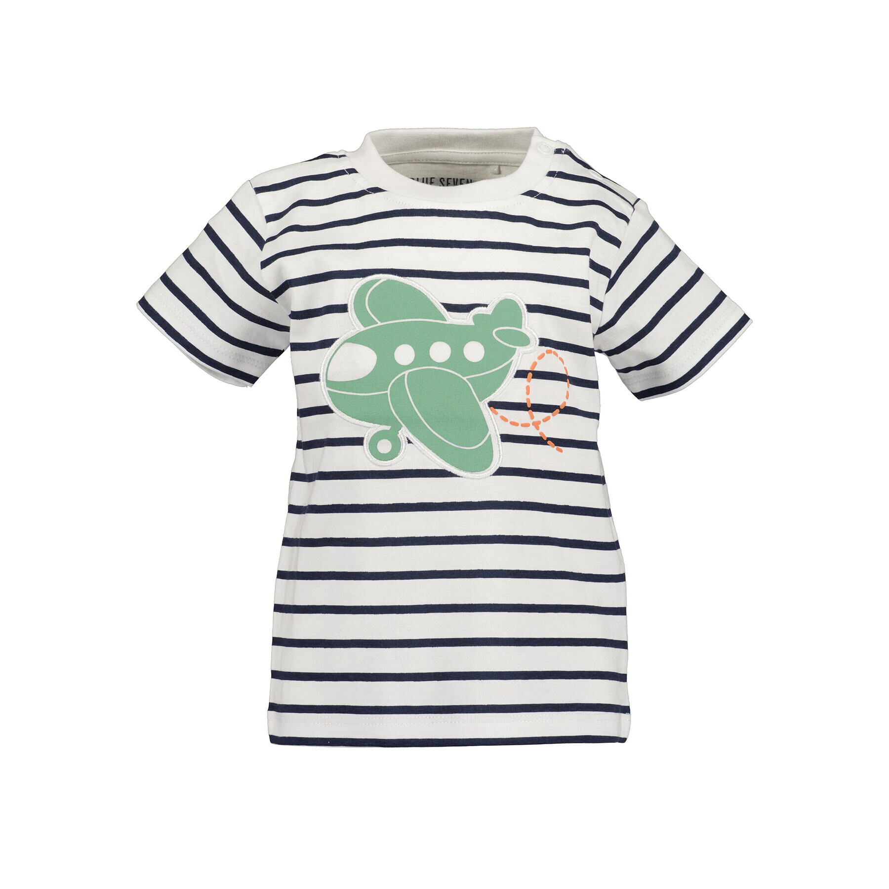 Blue Seven Тишърт 928138 X Бял Regular Fit - Pepit.bg