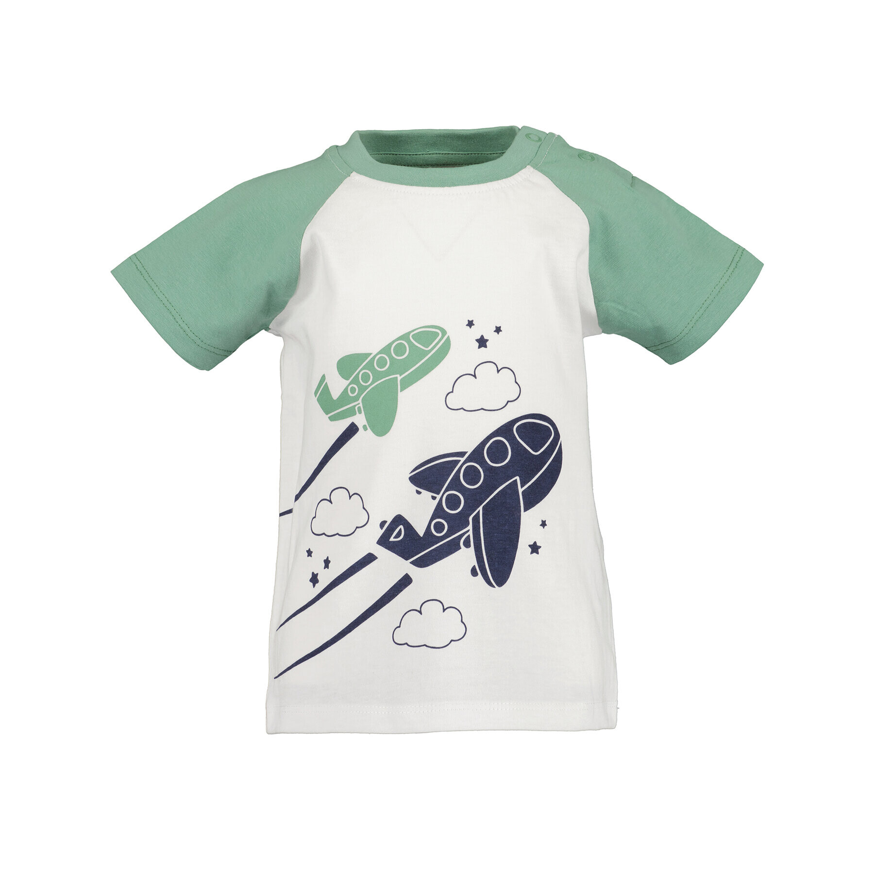 Blue Seven Тишърт 928139 X Бял Regular Fit - Pepit.bg