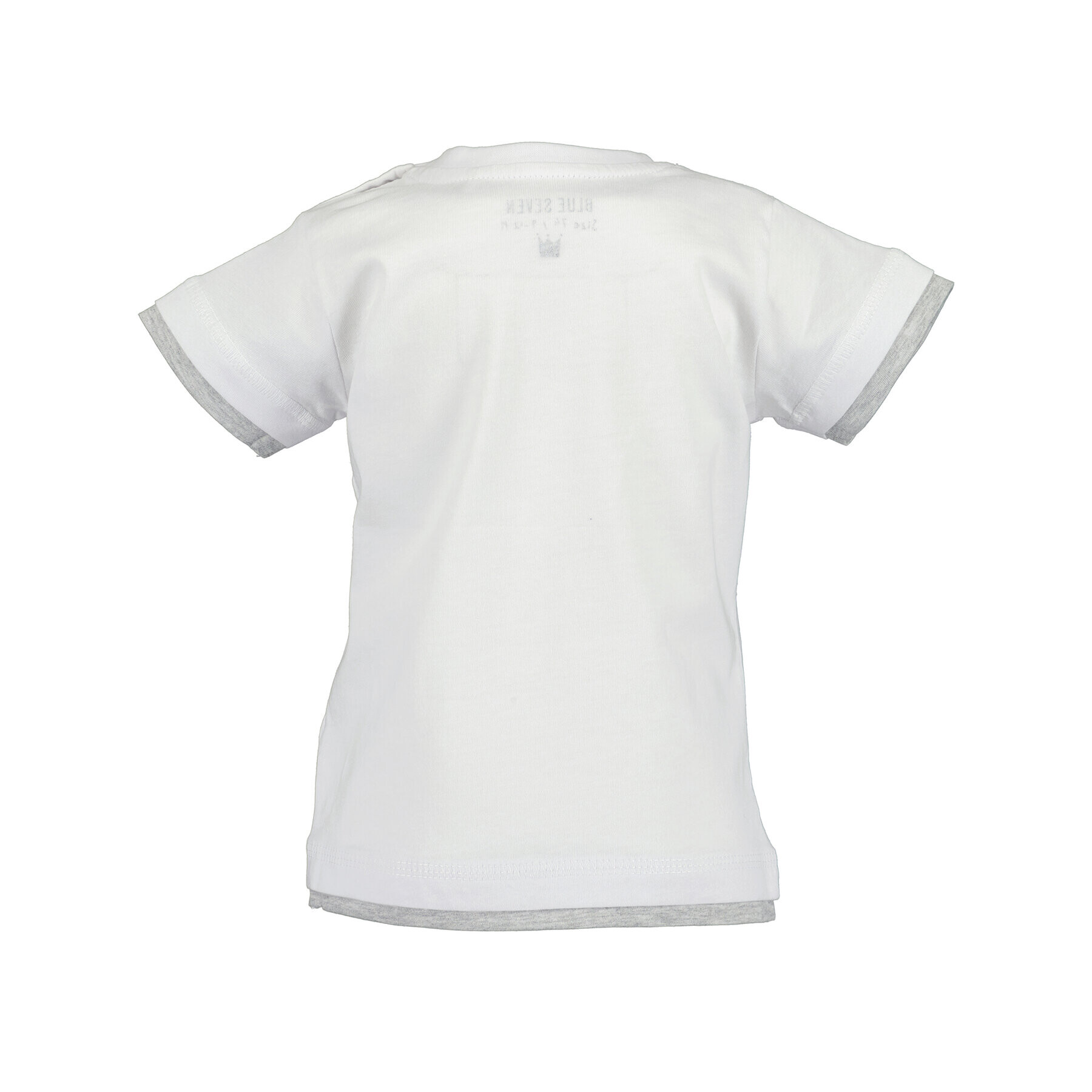 Blue Seven Тишърт 928141 X Бял Regular Fit - Pepit.bg