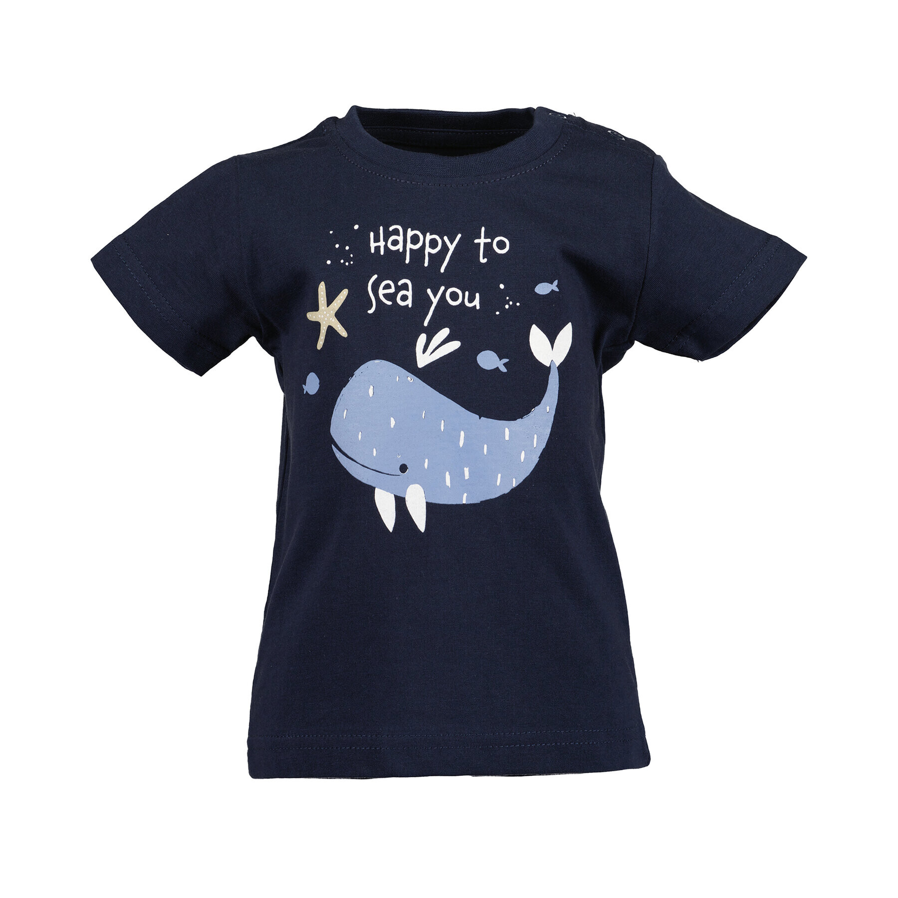 Blue Seven Тишърт 928144 X Тъмносин Regular Fit - Pepit.bg