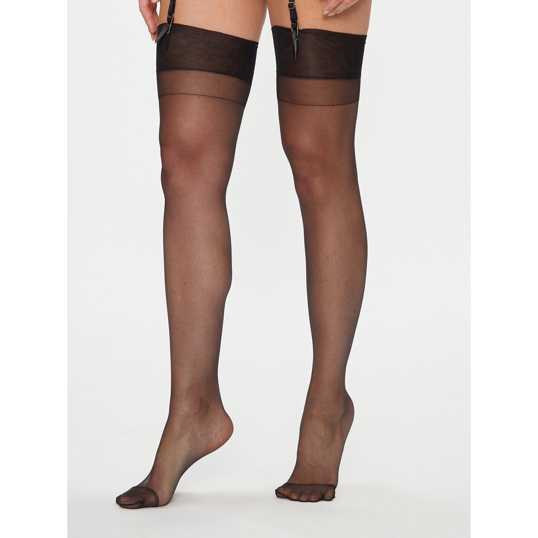 Bluebella Чорапогащи дамски Plain Top Stockings 41459 Черен - Pepit.bg