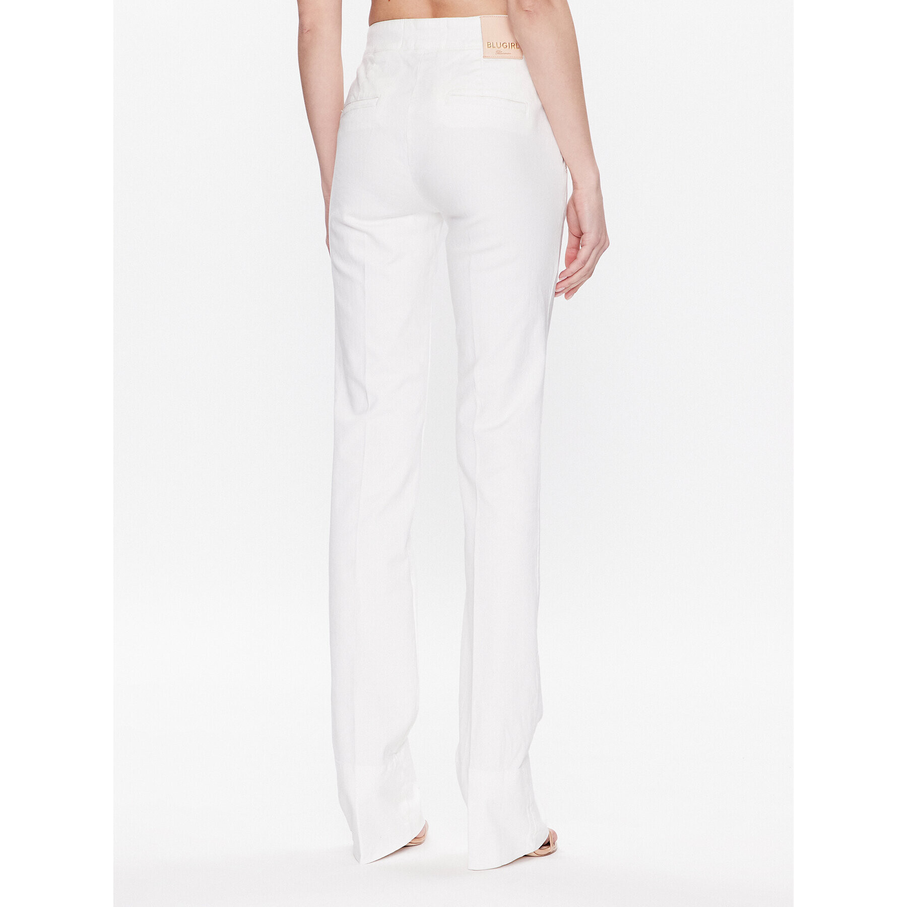 Blugirl Blumarine Дънки RA3142-T3546 Бял Straight Leg - Pepit.bg
