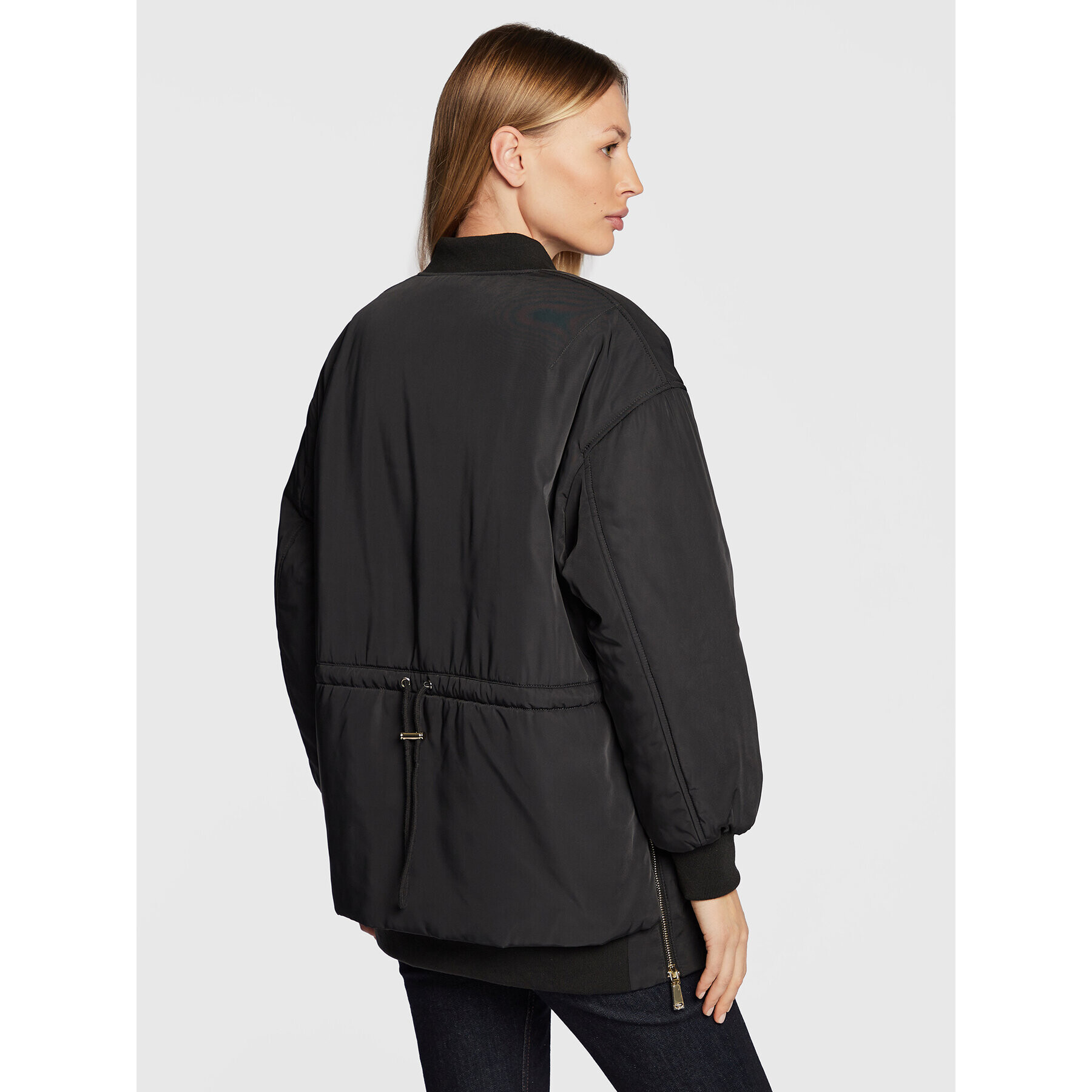 Blugirl Blumarine Яке бомбър RF2155-T3186 Черен Regular Fit - Pepit.bg