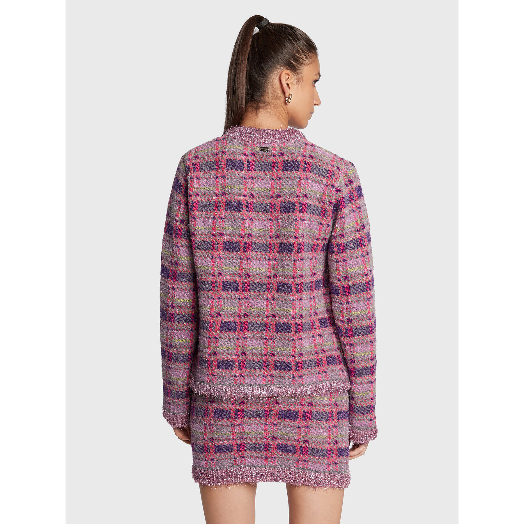 Blugirl Blumarine Кардиган RF2037-MA293 Виолетов Regular Fit - Pepit.bg