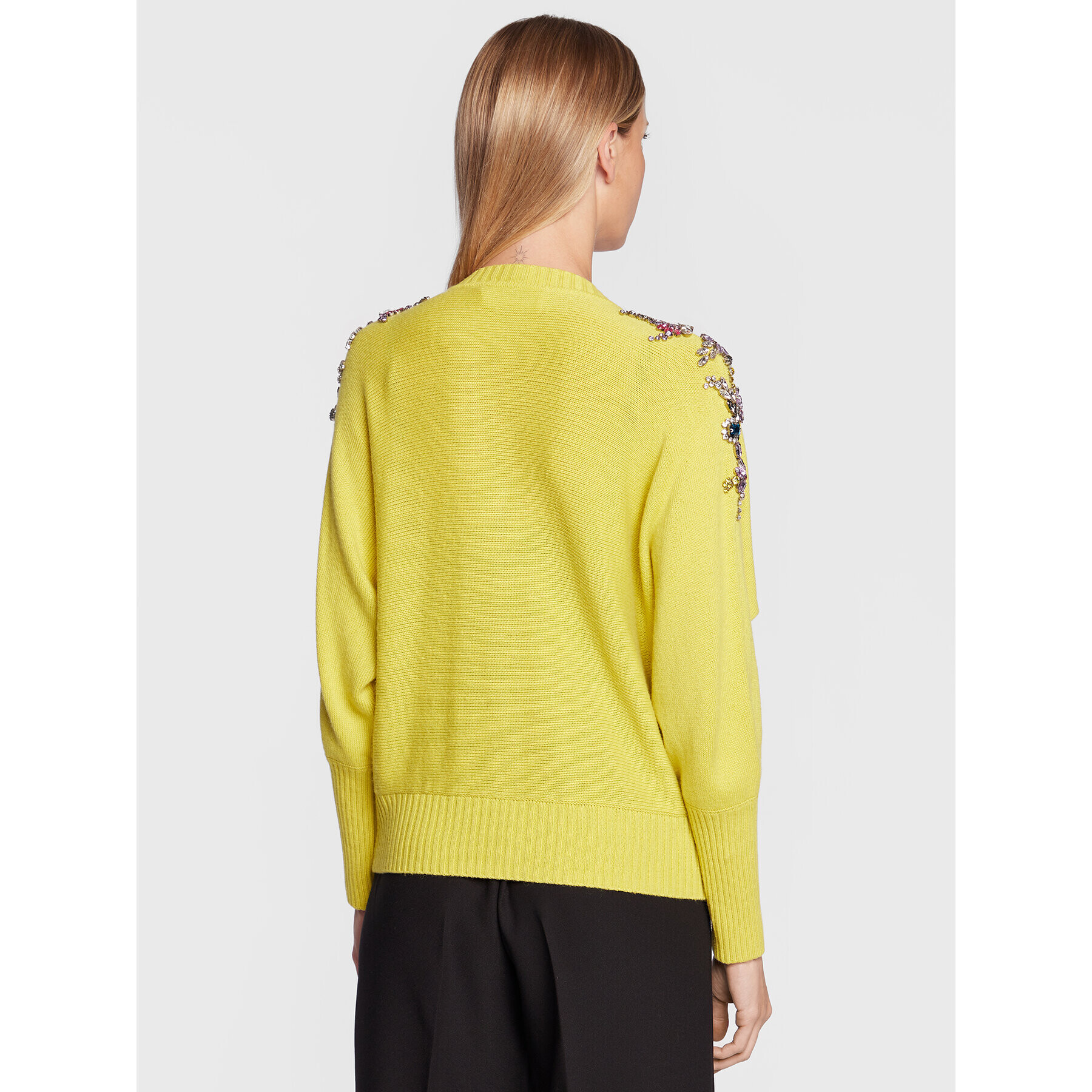 Blugirl Blumarine Кардиган RF2111-MA19N Жълт Regular Fit - Pepit.bg