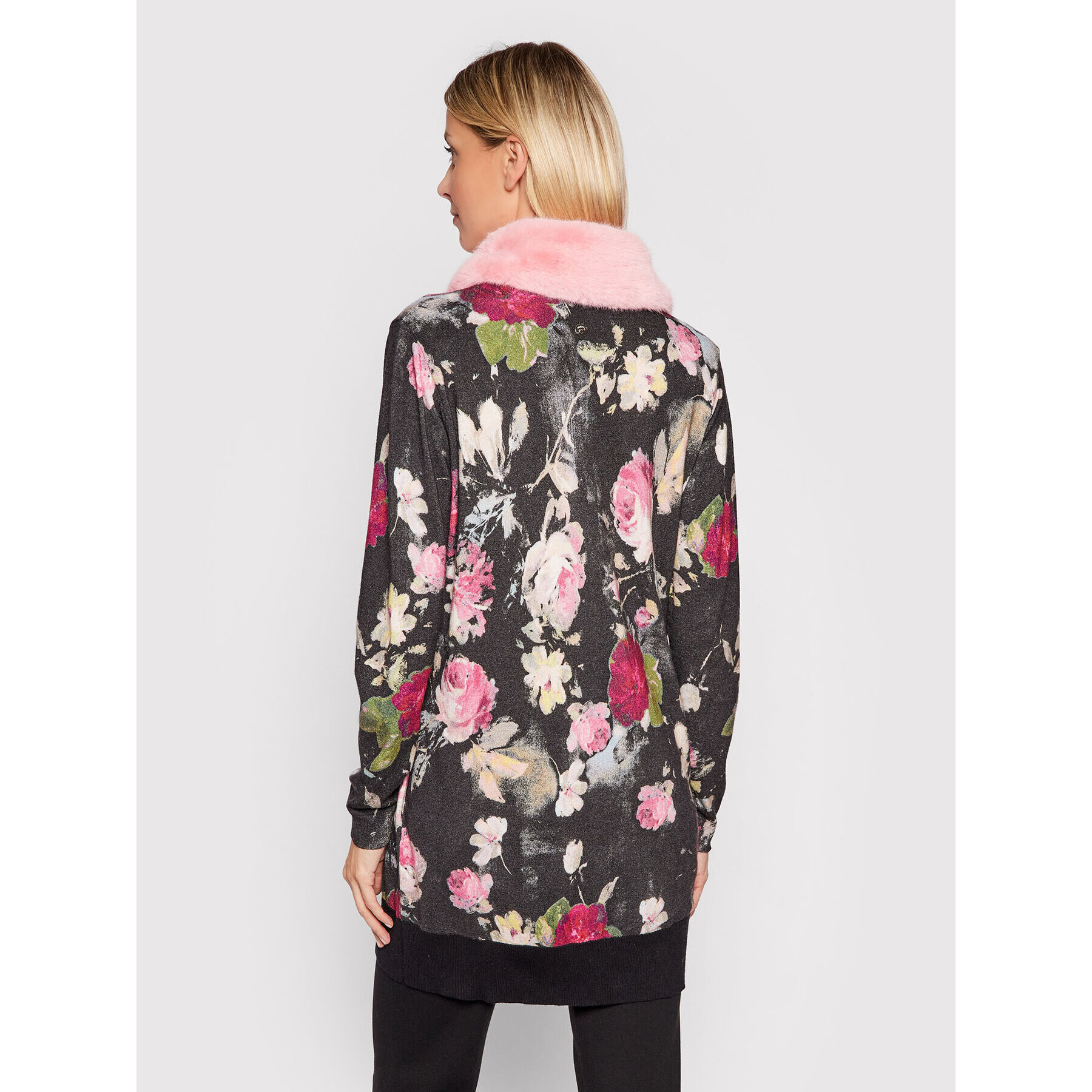 Blugirl Blumarine Кардиган RH1106-MAB01 Черен Regular Fit - Pepit.bg