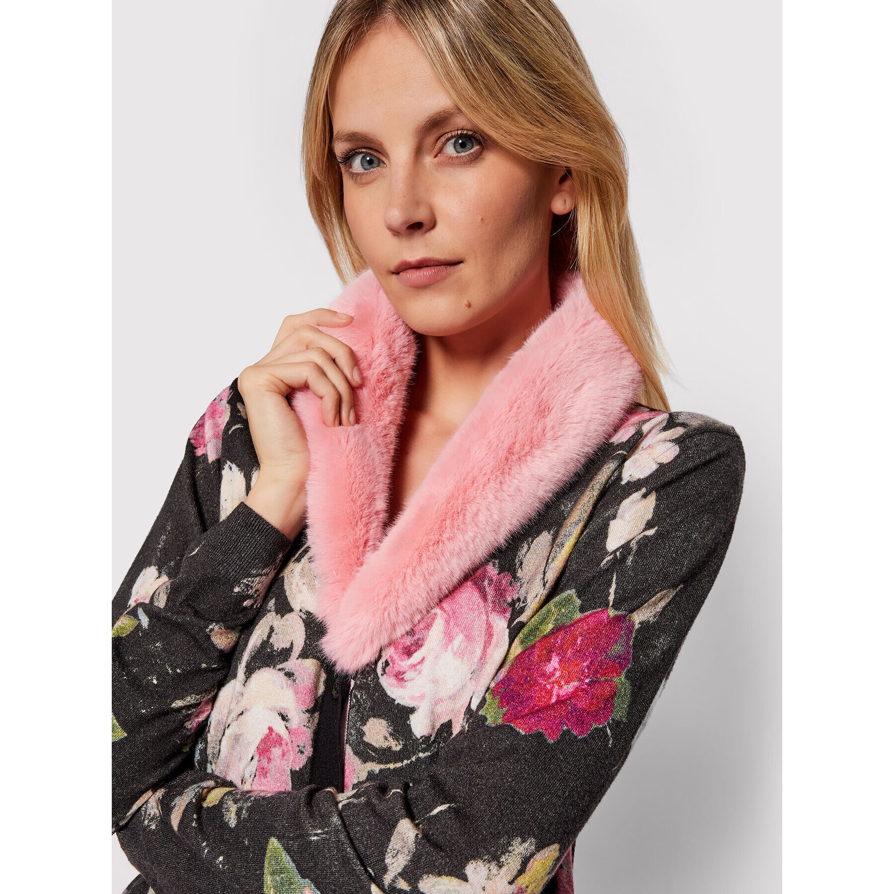 Blugirl Blumarine Кардиган RH1106-MAB01 Черен Regular Fit - Pepit.bg
