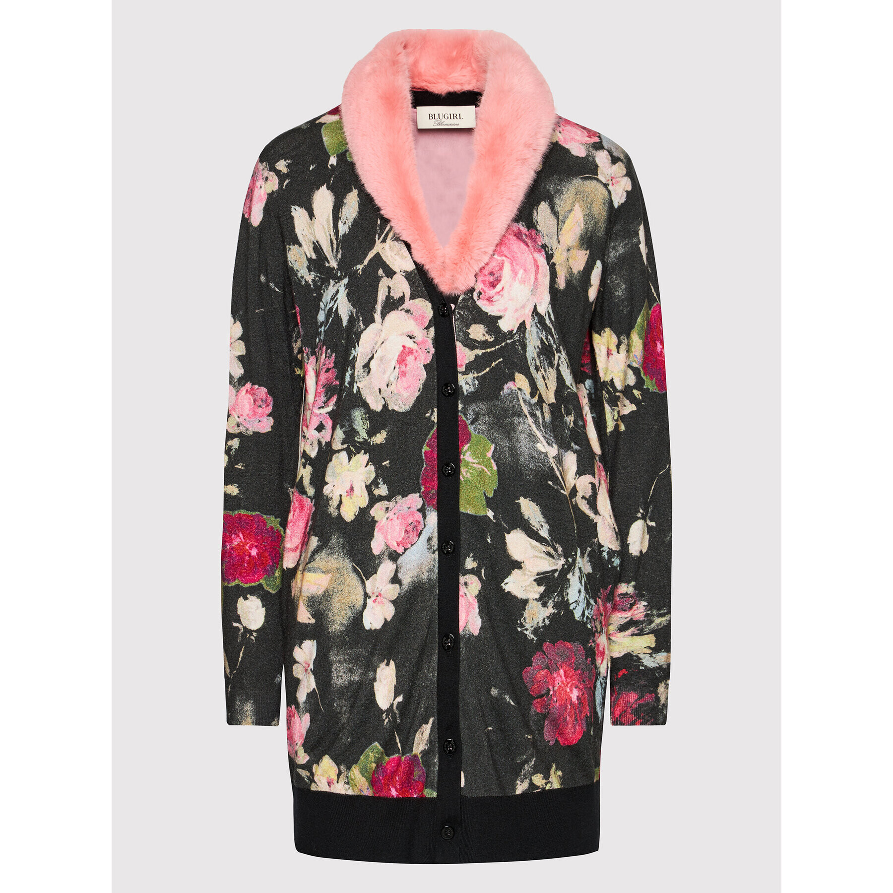 Blugirl Blumarine Кардиган RH1106-MAB01 Черен Regular Fit - Pepit.bg