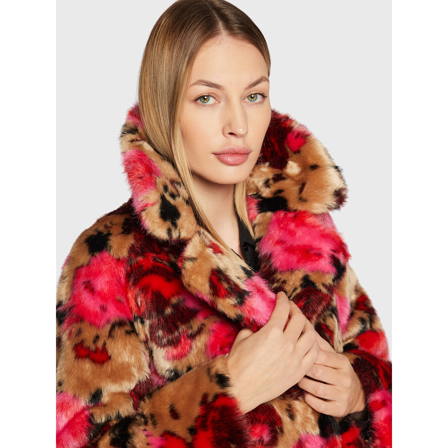 Blugirl Blumarine Кожено палто RF2052-E0813 Цветен Regular Fit - Pepit.bg