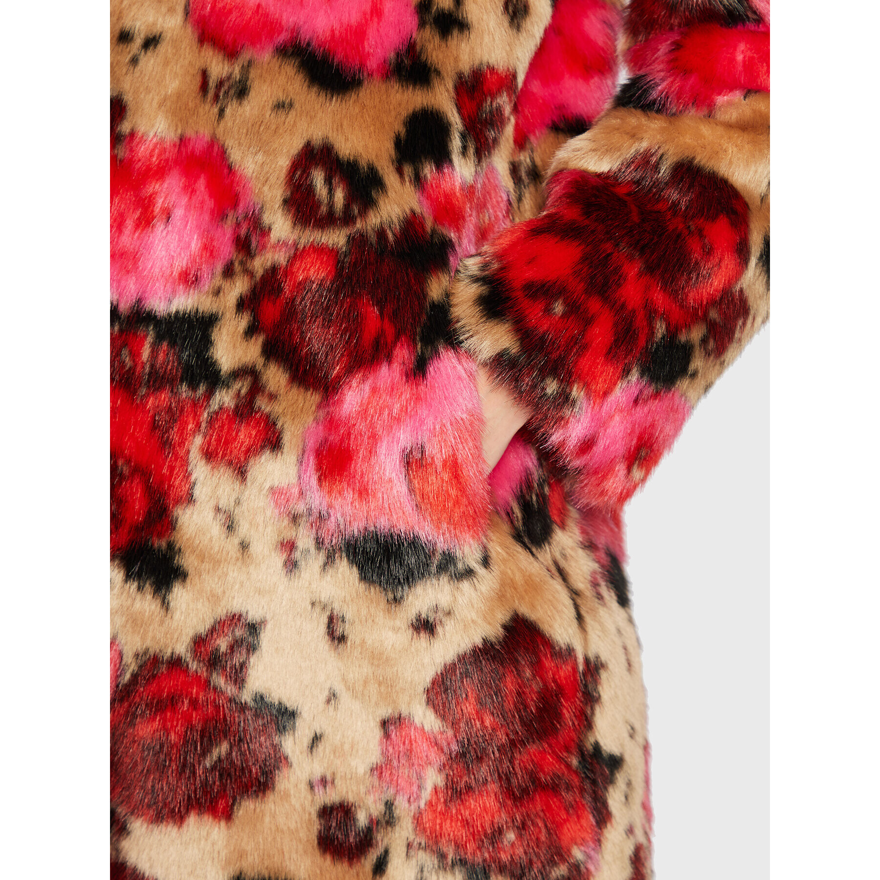 Blugirl Blumarine Кожено палто RF2052-E0813 Цветен Regular Fit - Pepit.bg