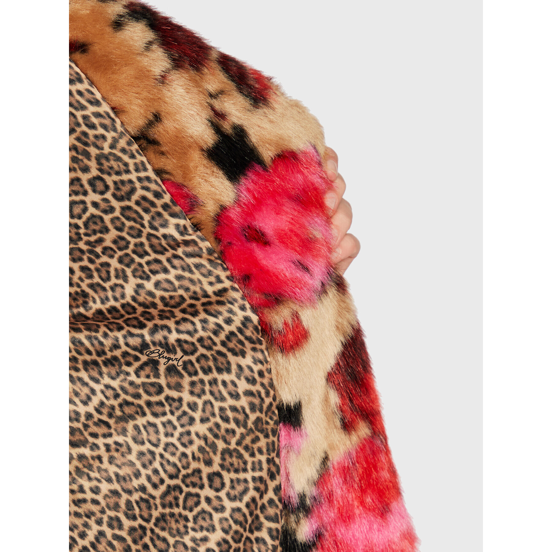 Blugirl Blumarine Кожено палто RF2052-E0813 Цветен Regular Fit - Pepit.bg