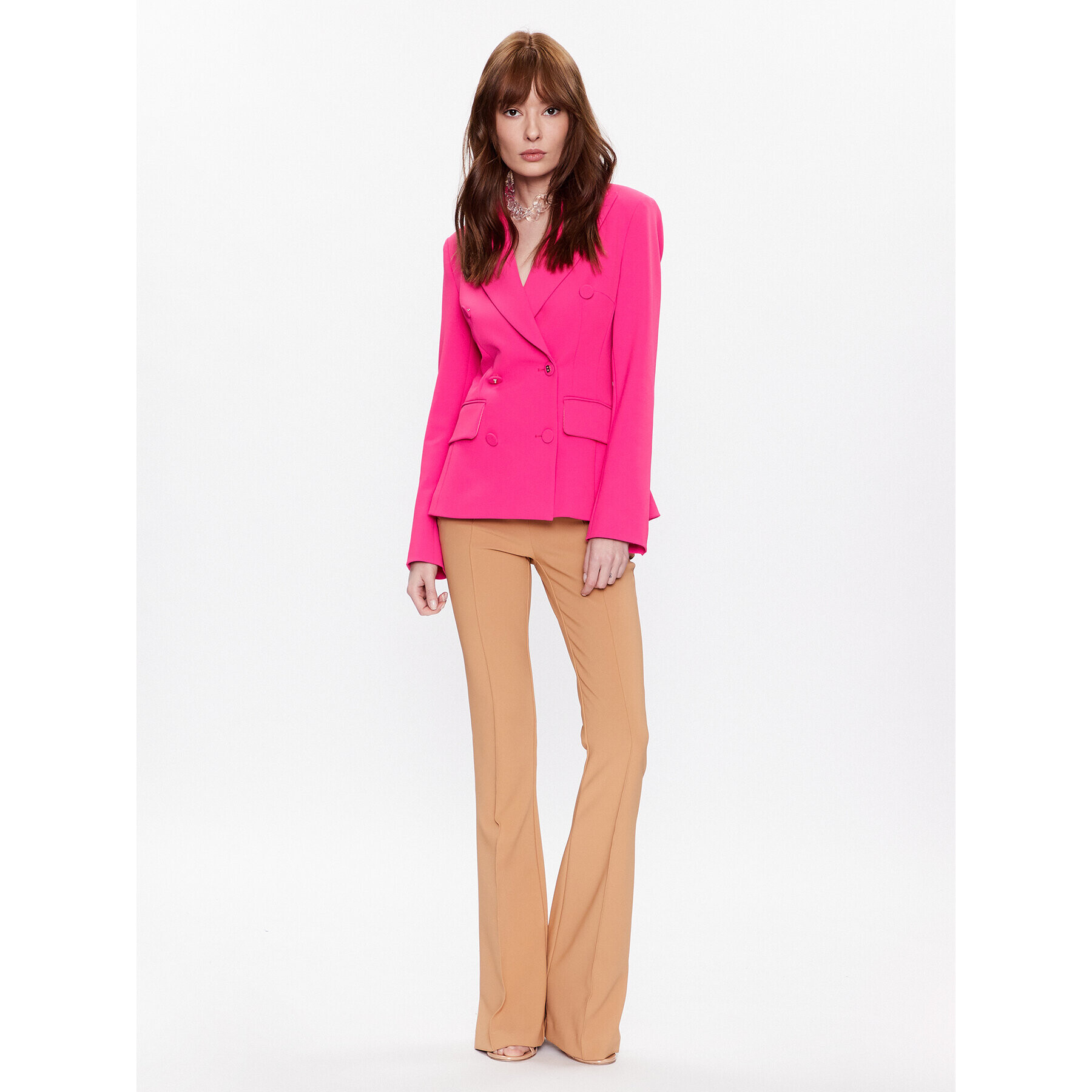 Blugirl Blumarine Сако RA3112-T3191 Розов Regular Fit - Pepit.bg