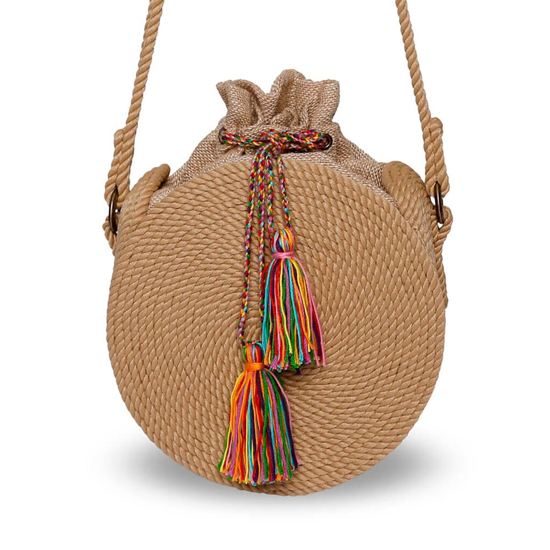 Bohonomad Дамска чанта Bohobag 01 Бежов - Pepit.bg