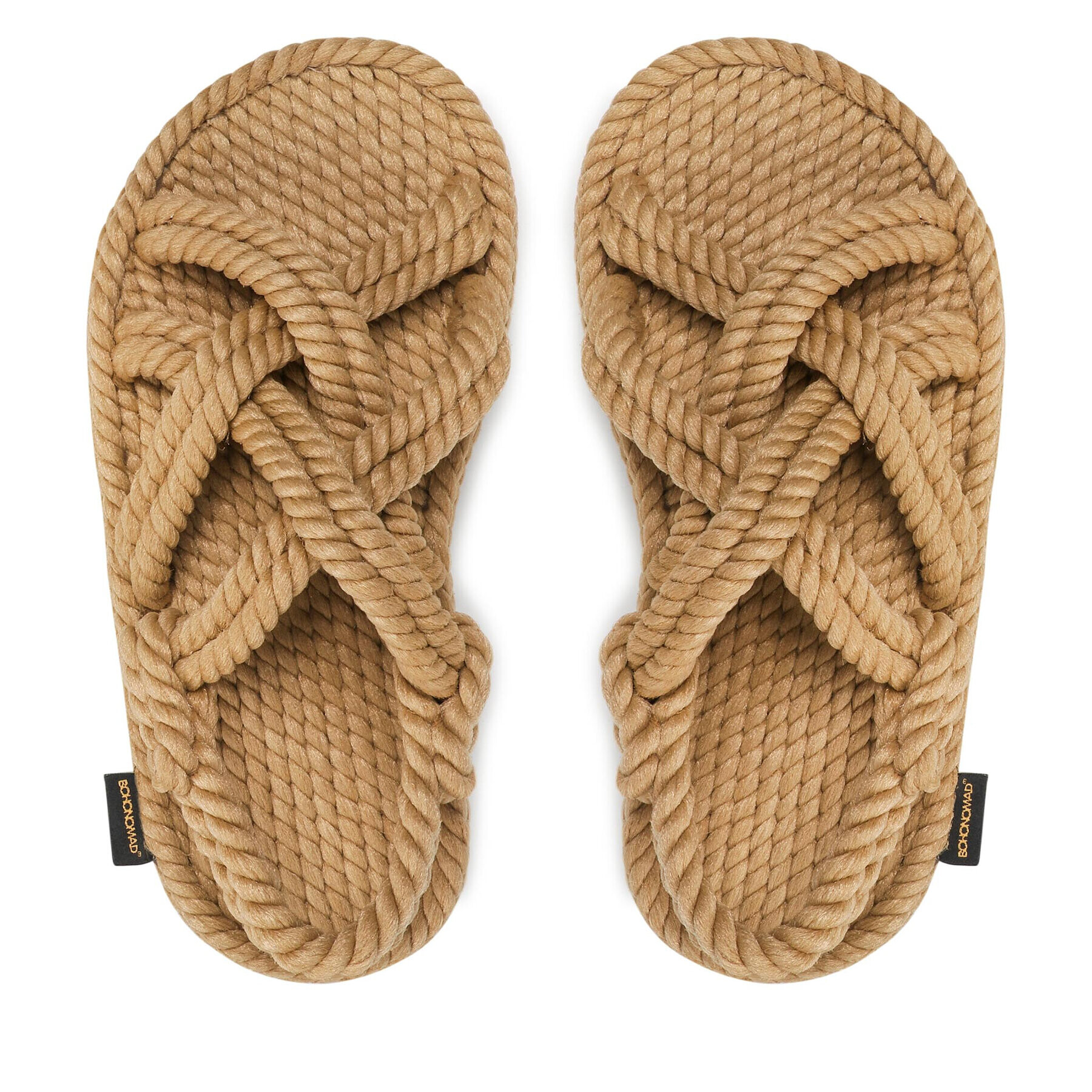 Bohonomad Сандали Bodrum Platform Sandal BOD.0012.PRS Бежов - Pepit.bg