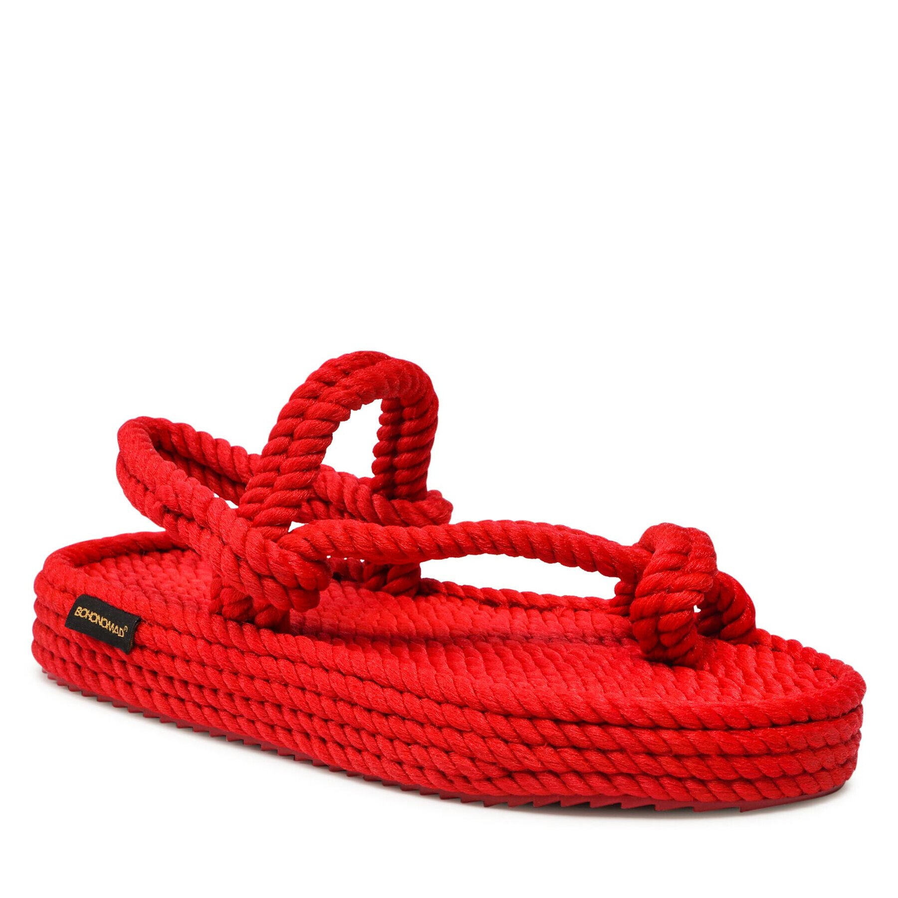 Bohonomad Сандали Hawaii Platform Sandal HAW.0015.PRS Червен - Pepit.bg